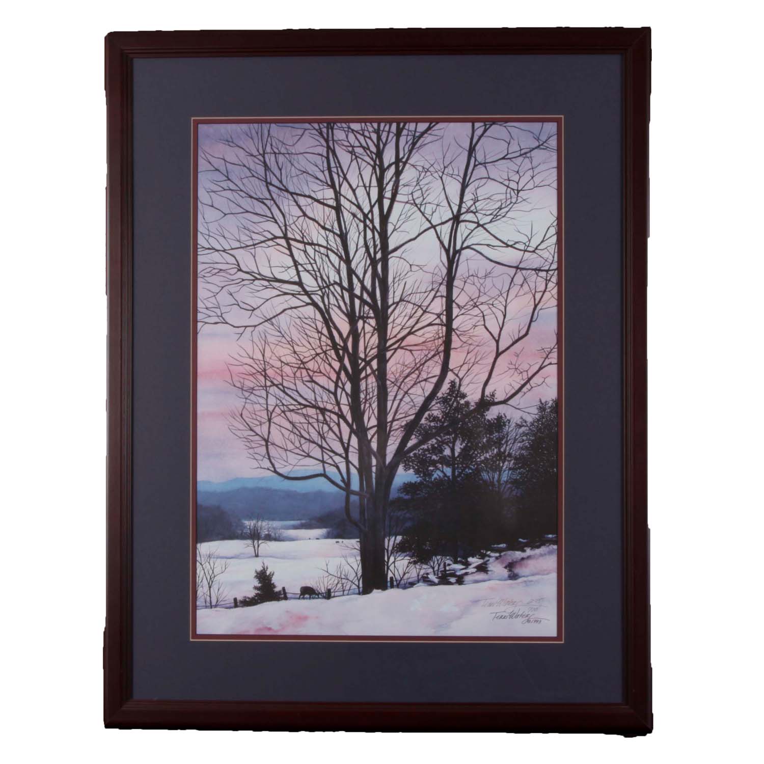 Terri Waters Signed/Numbered 1993 Offset Lithograph