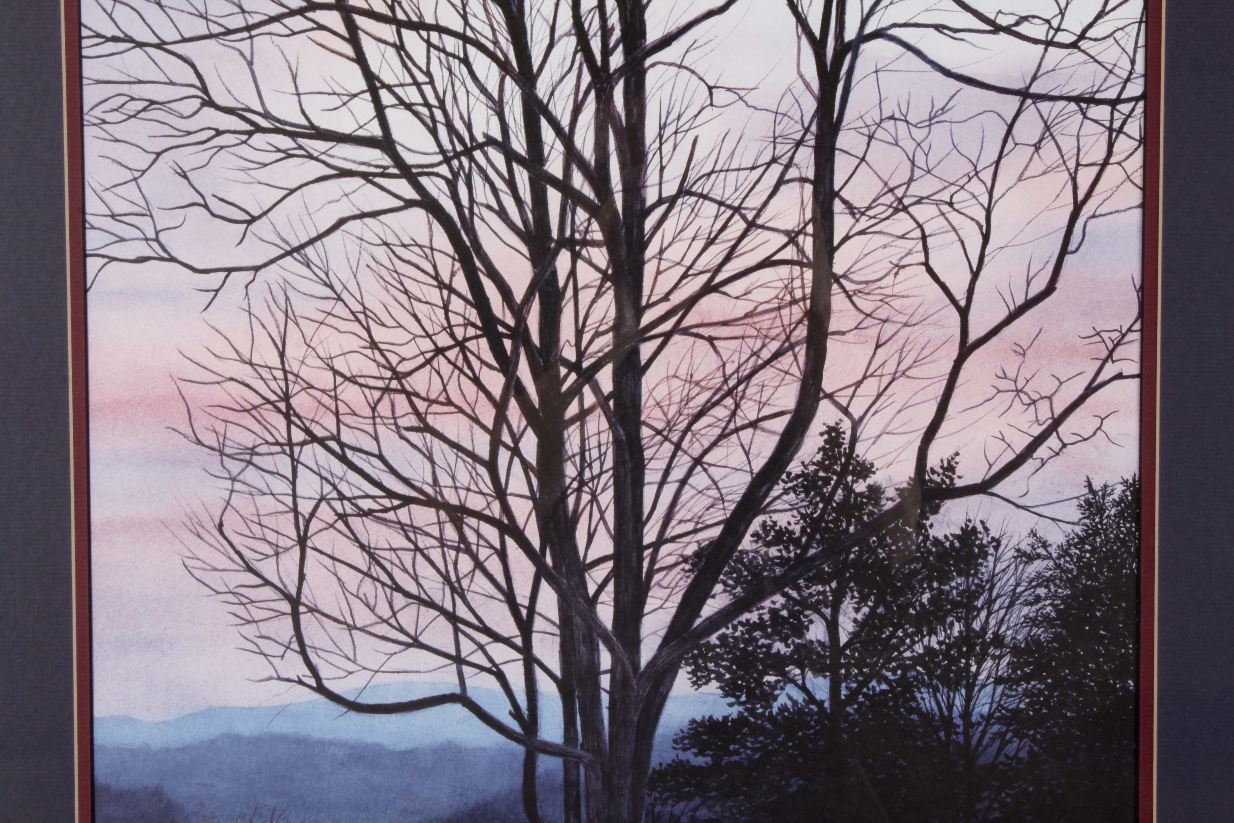 Terri Waters Signed/Numbered 1993 Offset Lithograph