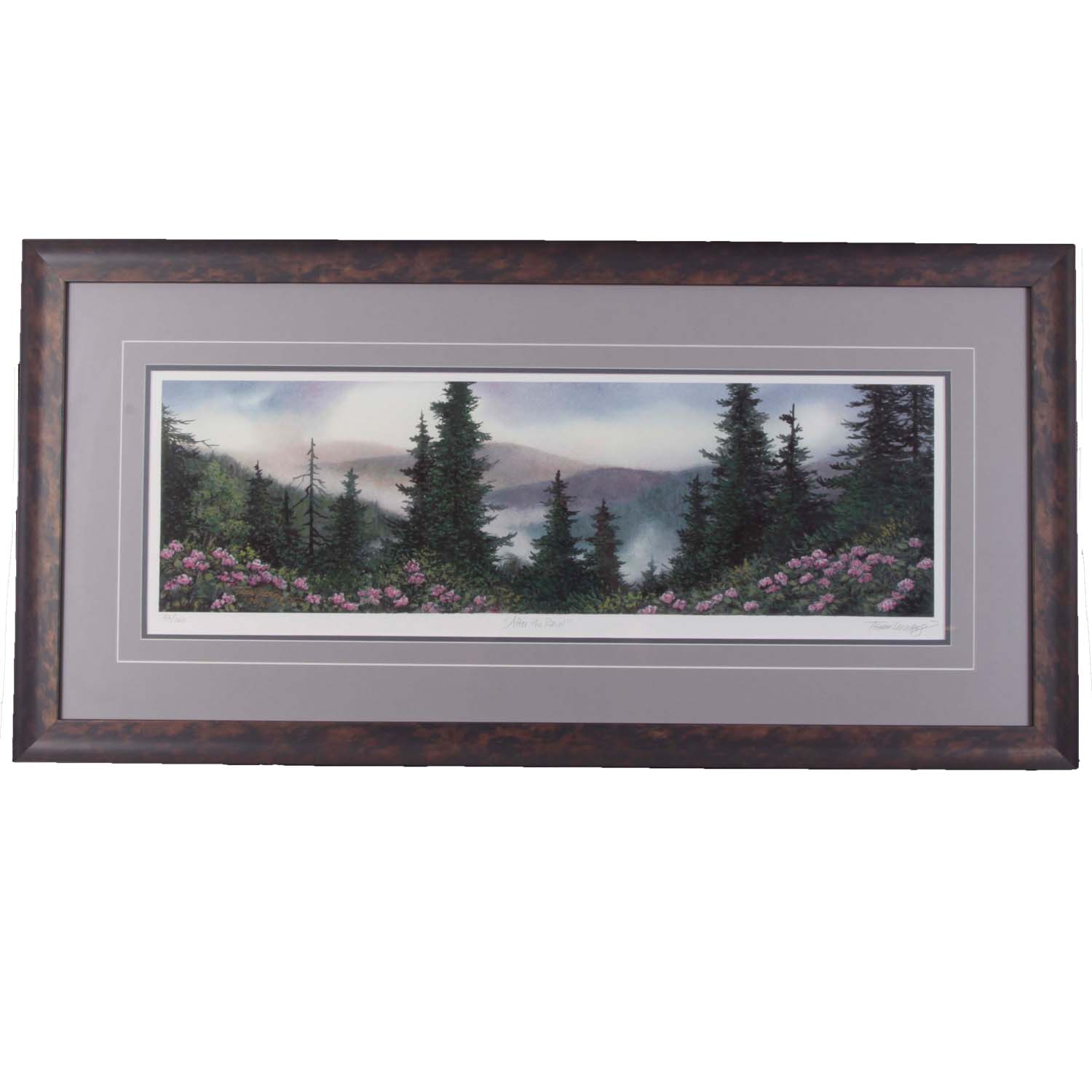Terri Waters Signed/Numbered "After The Rain" Offset Lithograph