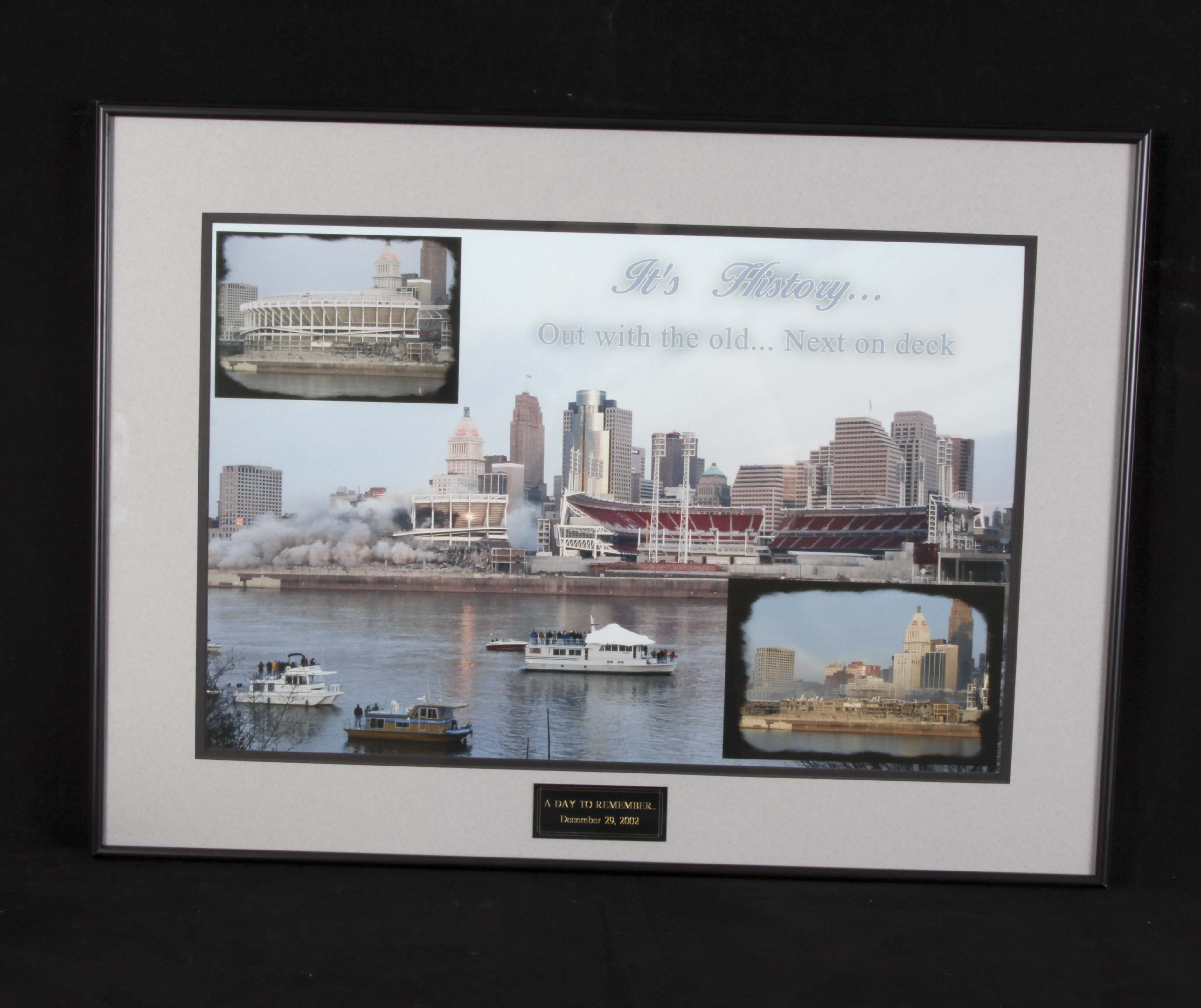 Cincinnati's Cinergy Field/Riverfront Stadium Memorabilia