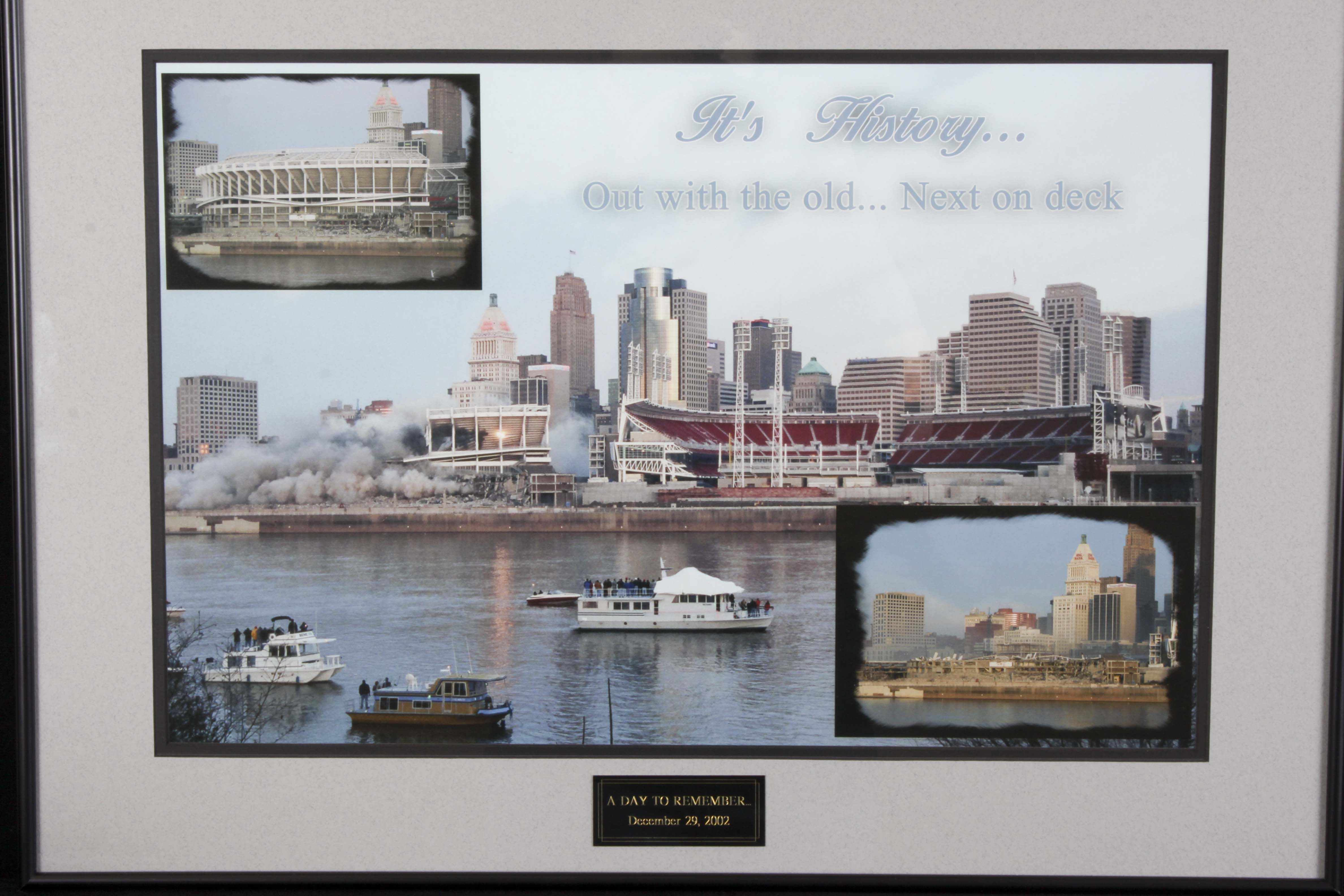 Cincinnati's Cinergy Field/Riverfront Stadium Memorabilia