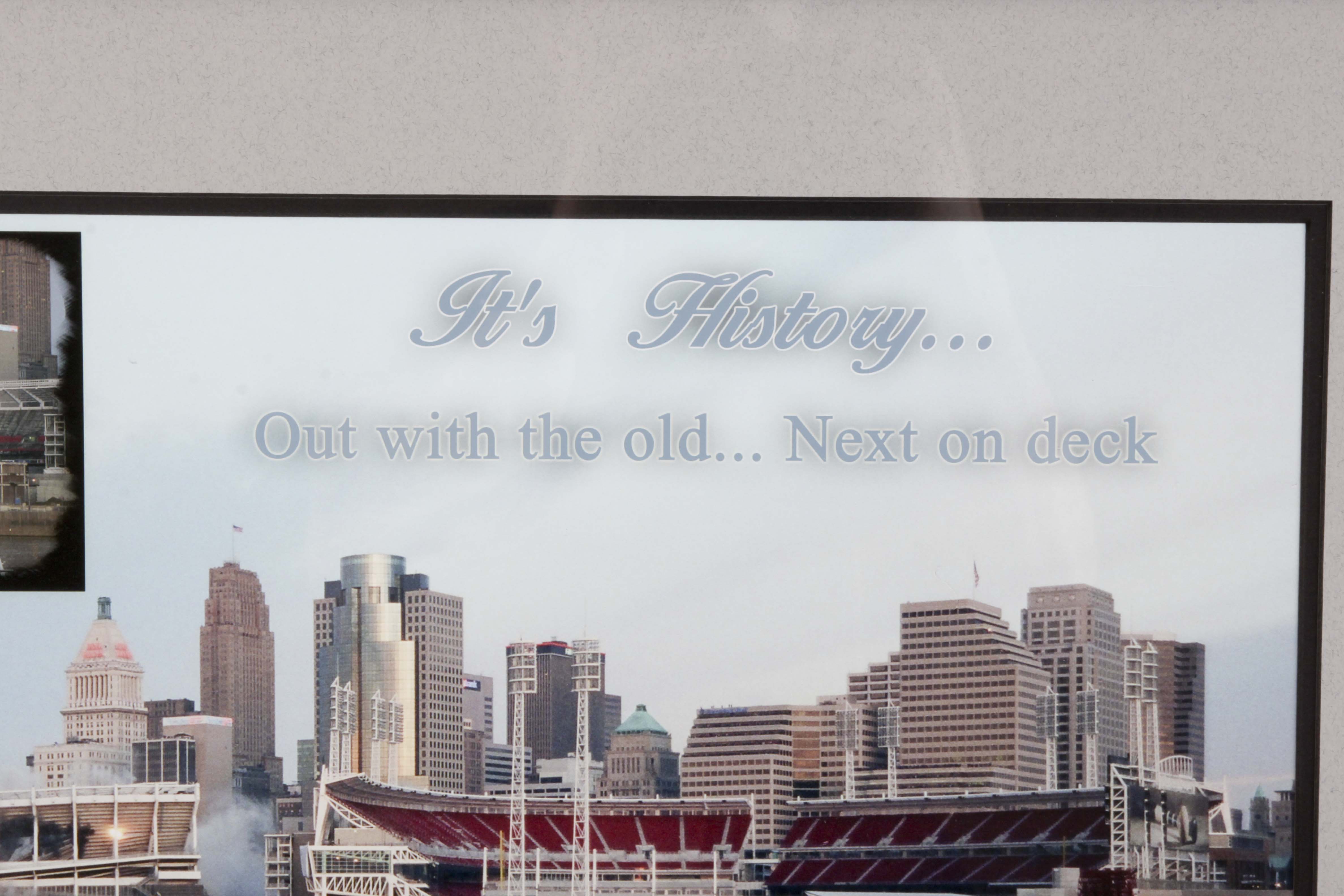 Cincinnati's Cinergy Field/Riverfront Stadium Memorabilia