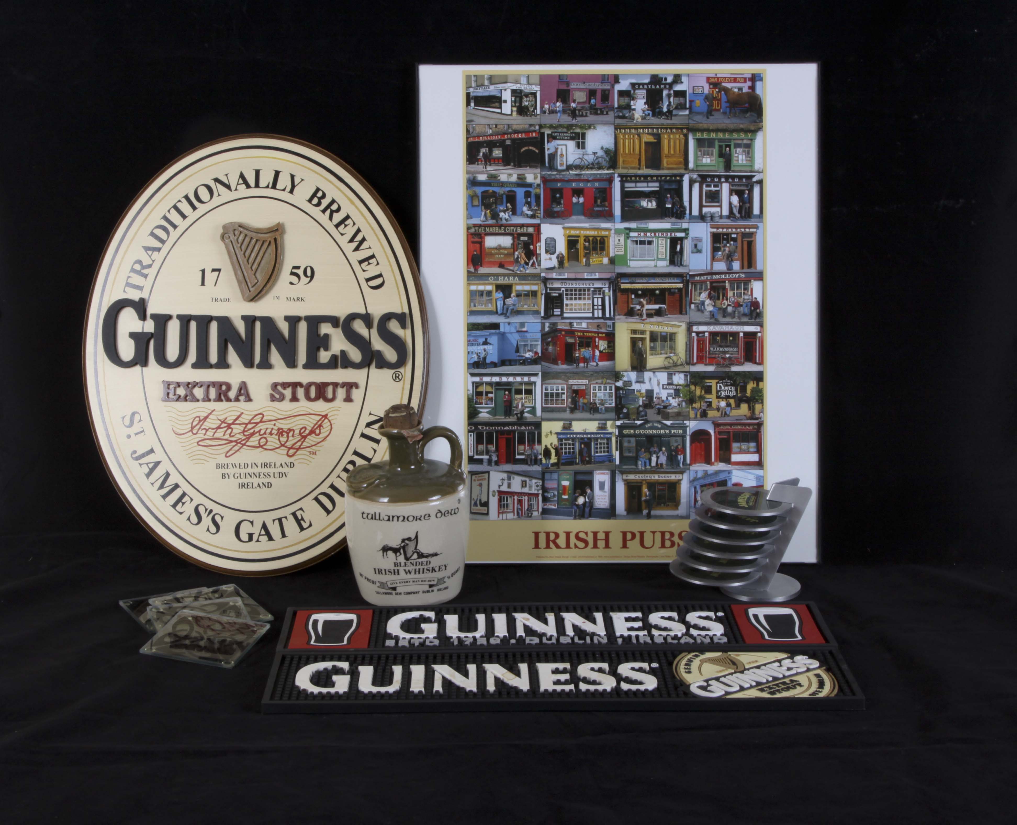 Guinness and Irish Pub Bar Themed Decor