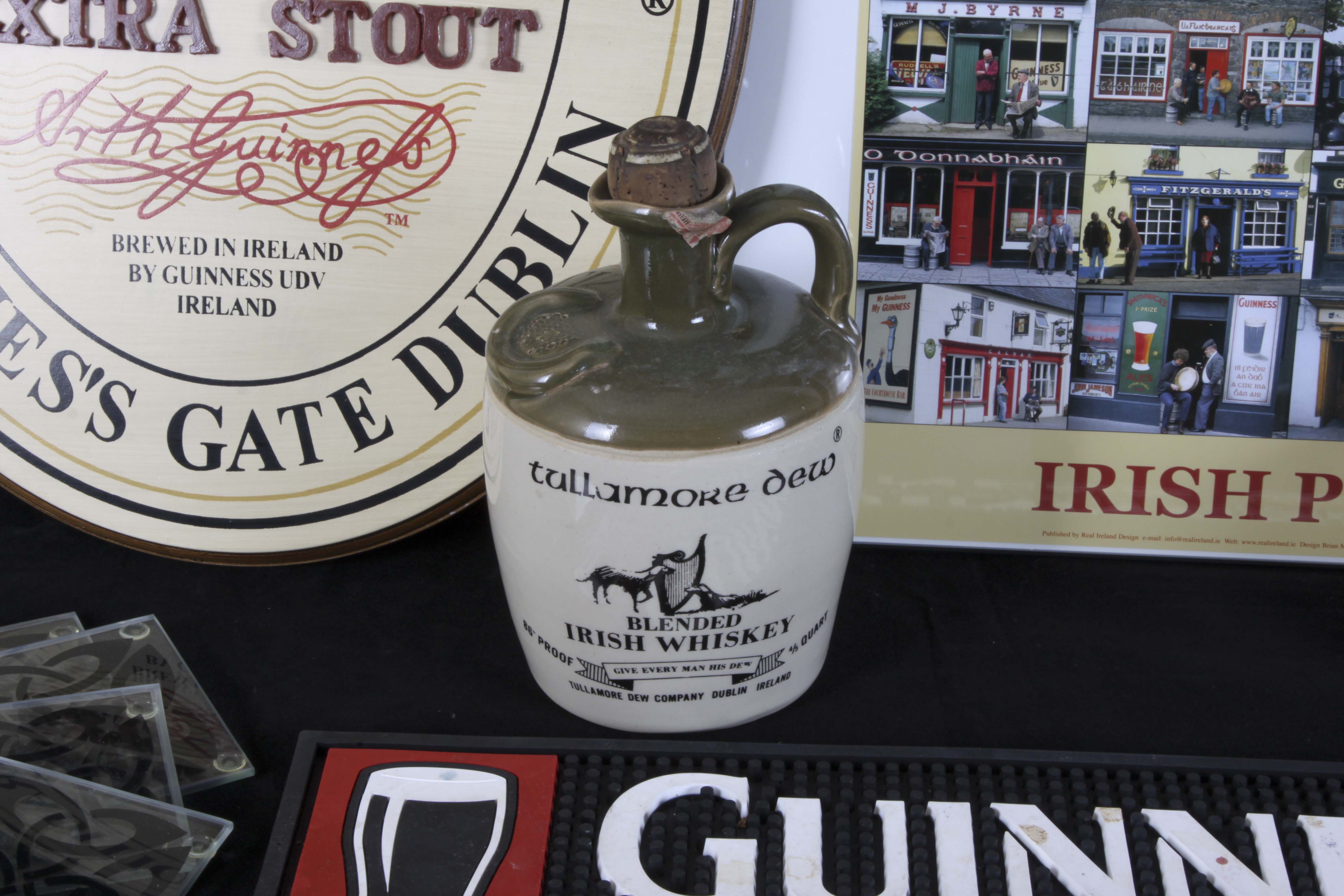 Guinness and Irish Pub Bar Themed Decor