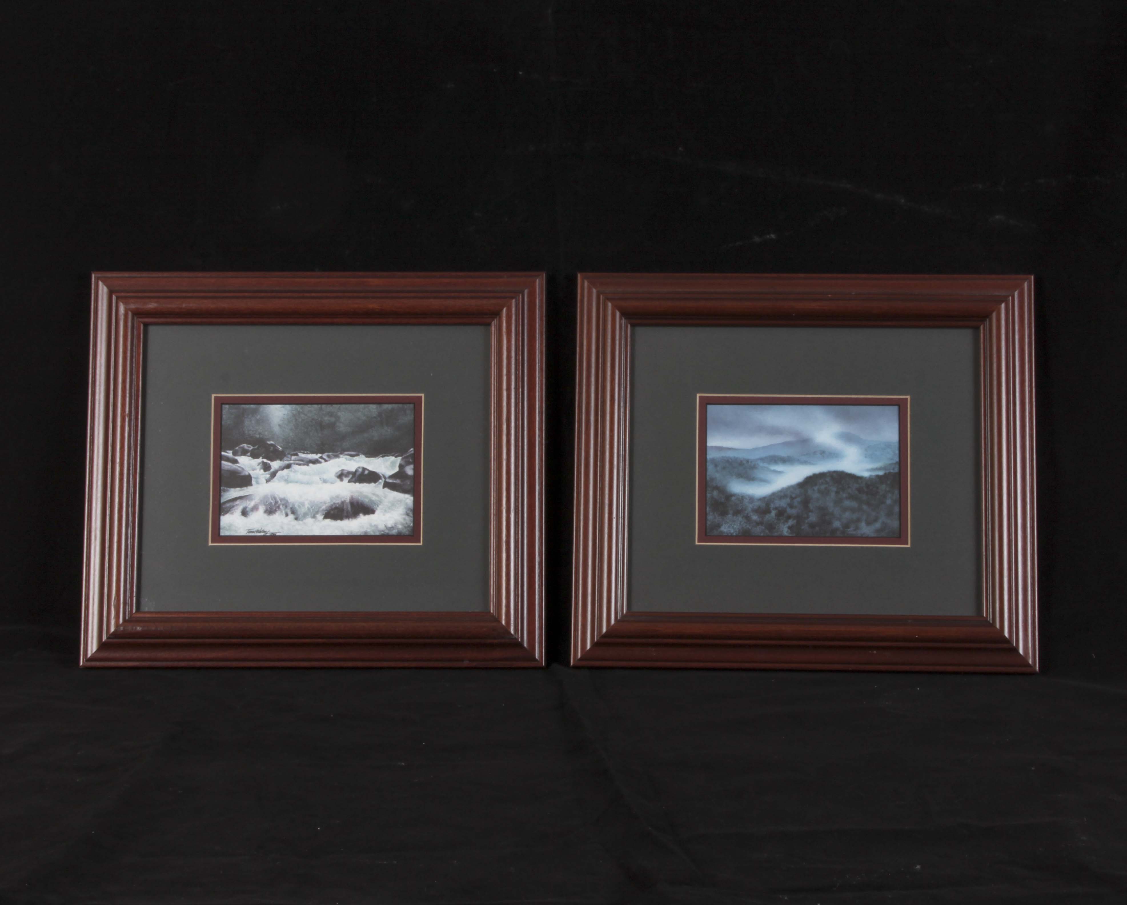 Pair of Framed Terri Waters Prints
