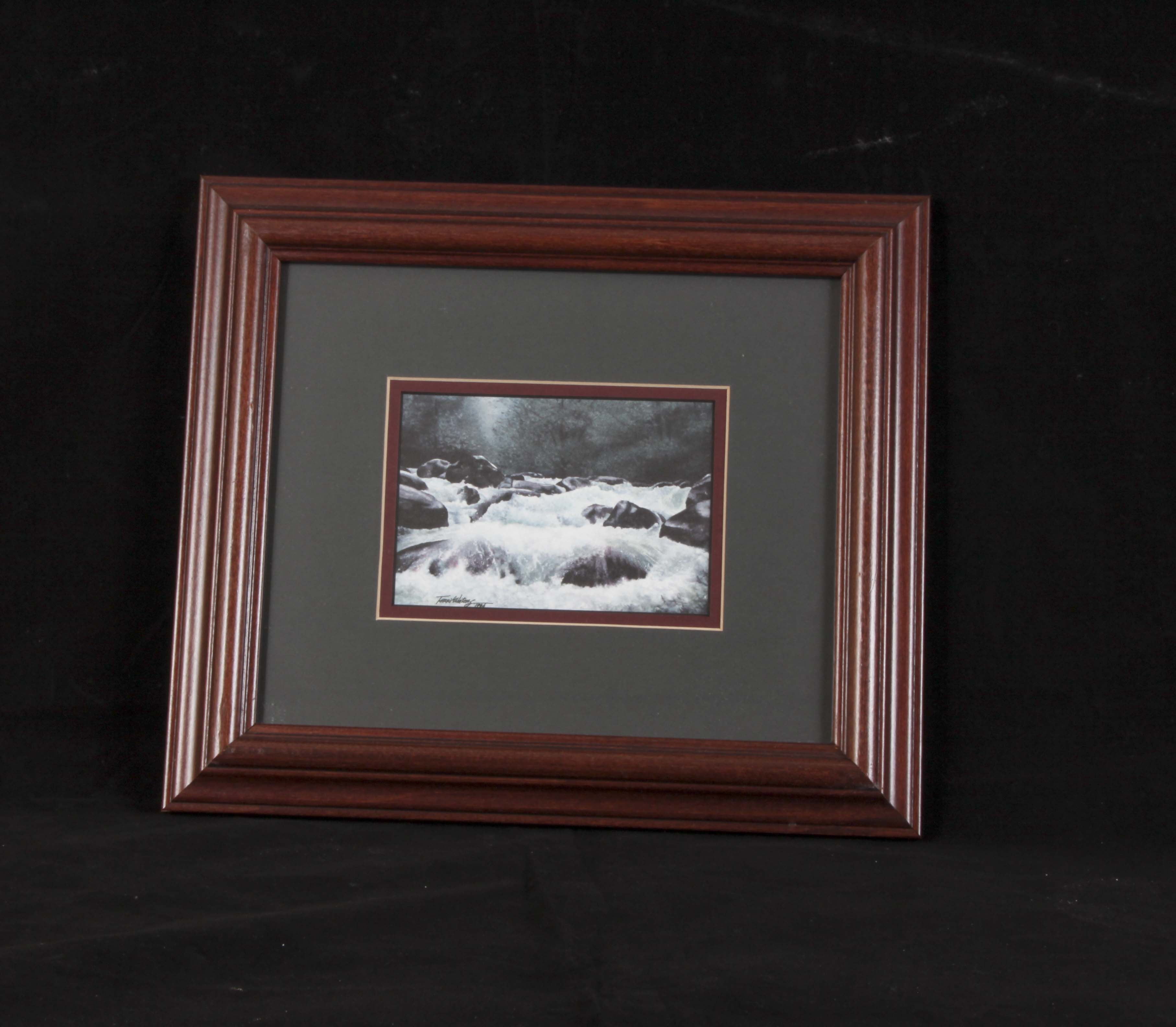 Pair of Framed Terri Waters Prints