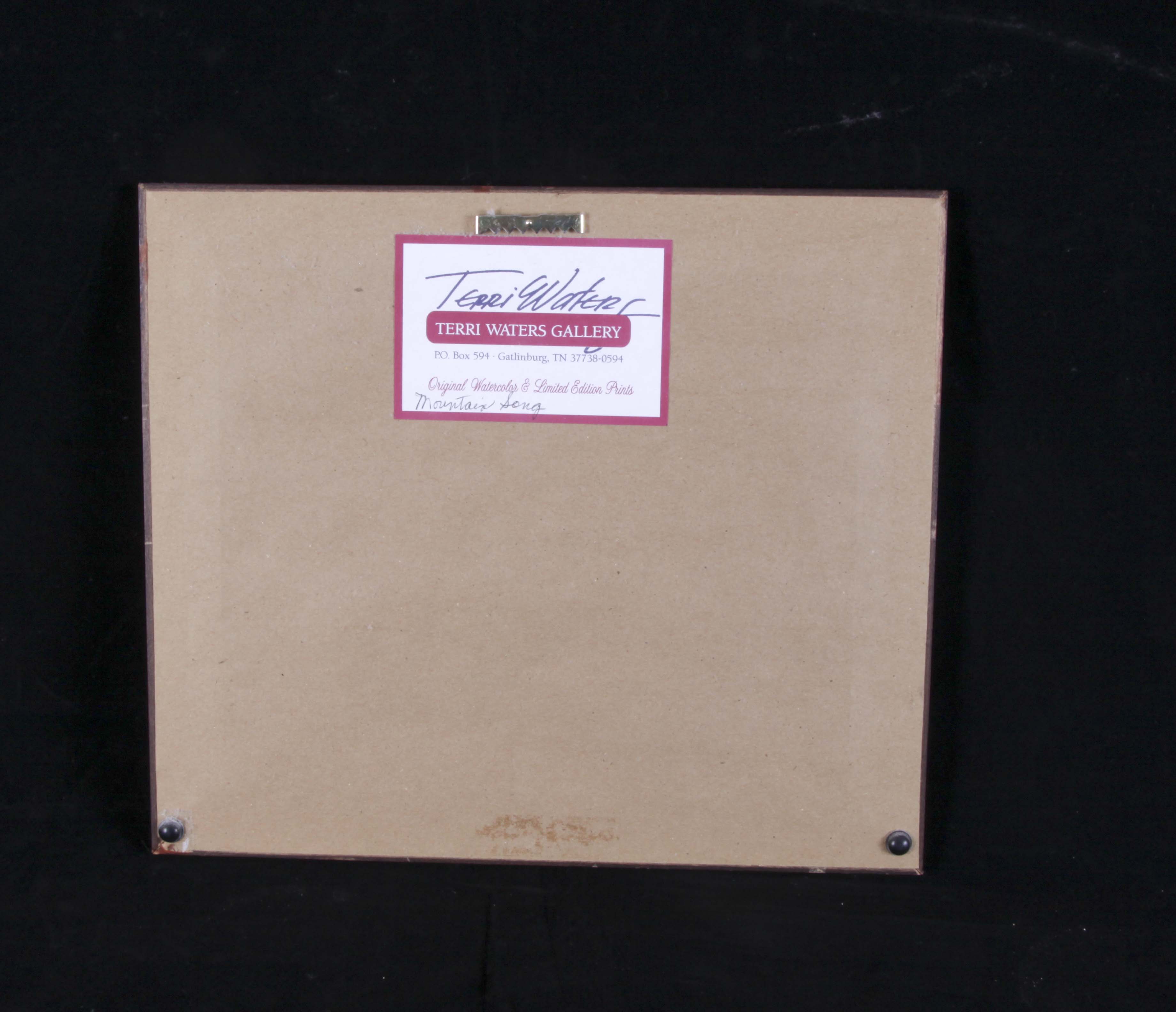 Pair of Framed Terri Waters Prints