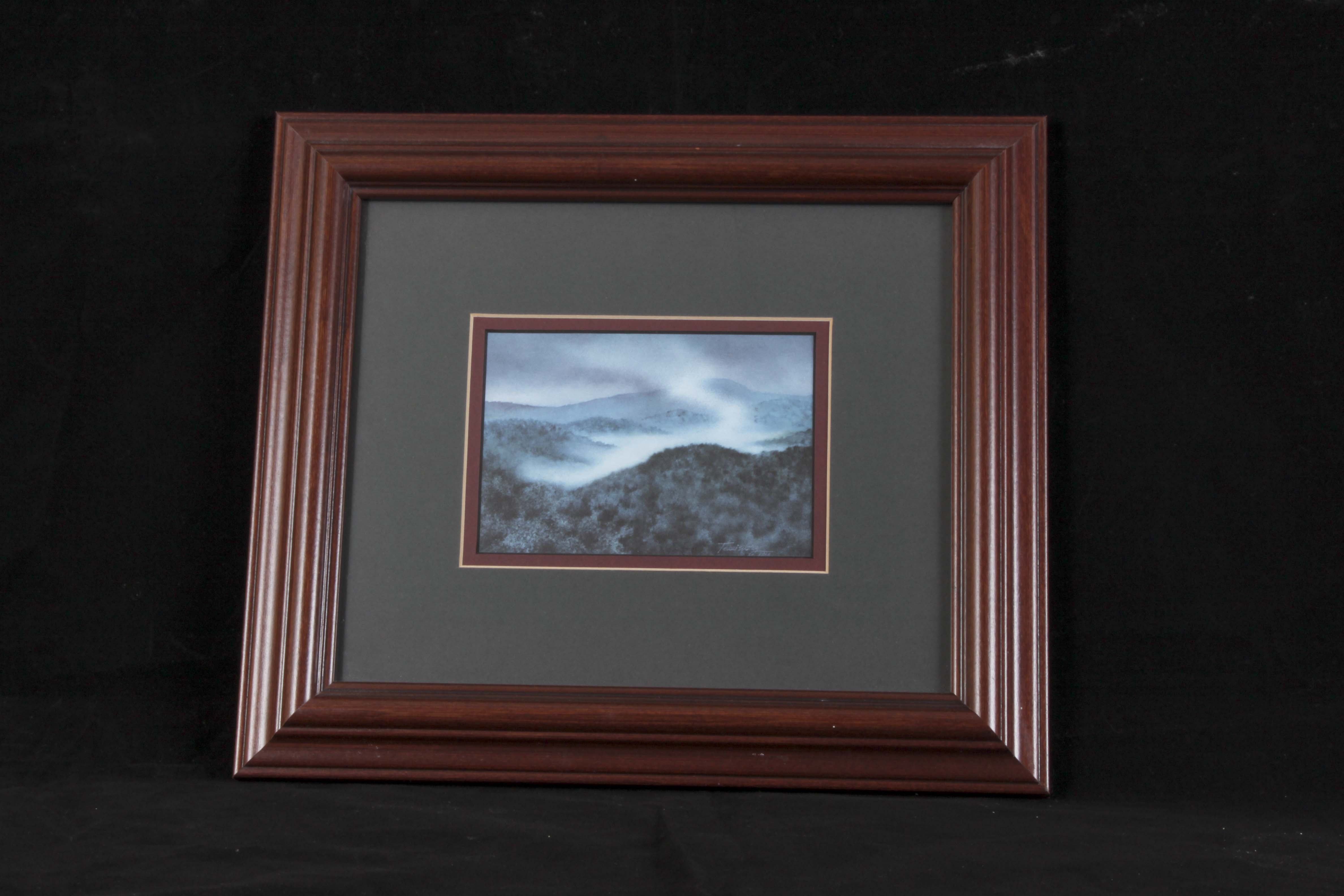 Pair of Framed Terri Waters Prints