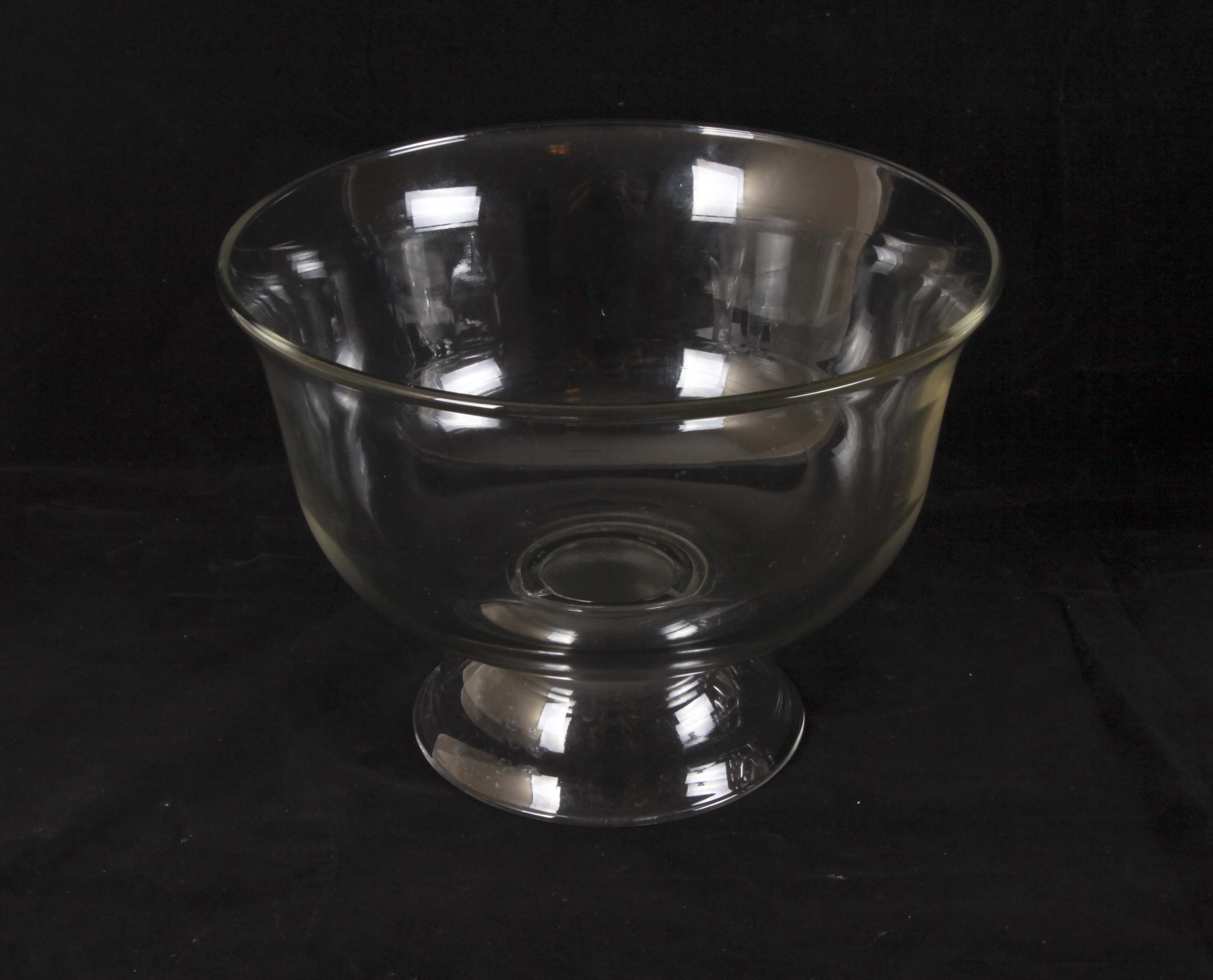 Clear Glass Punchbowl Set, Cake Stand, Stemware and More