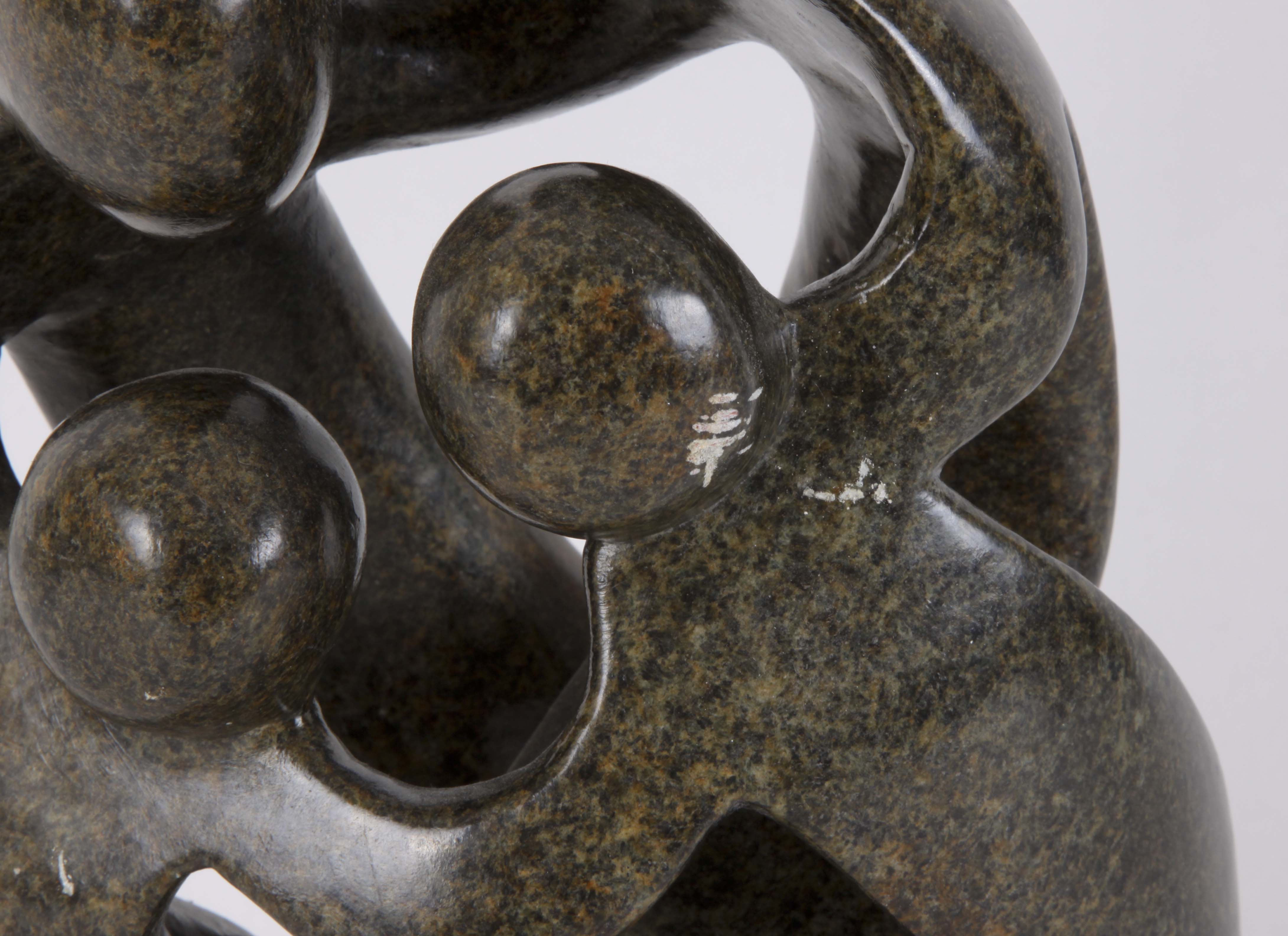 African 'Family of Four' Shona Sculpture