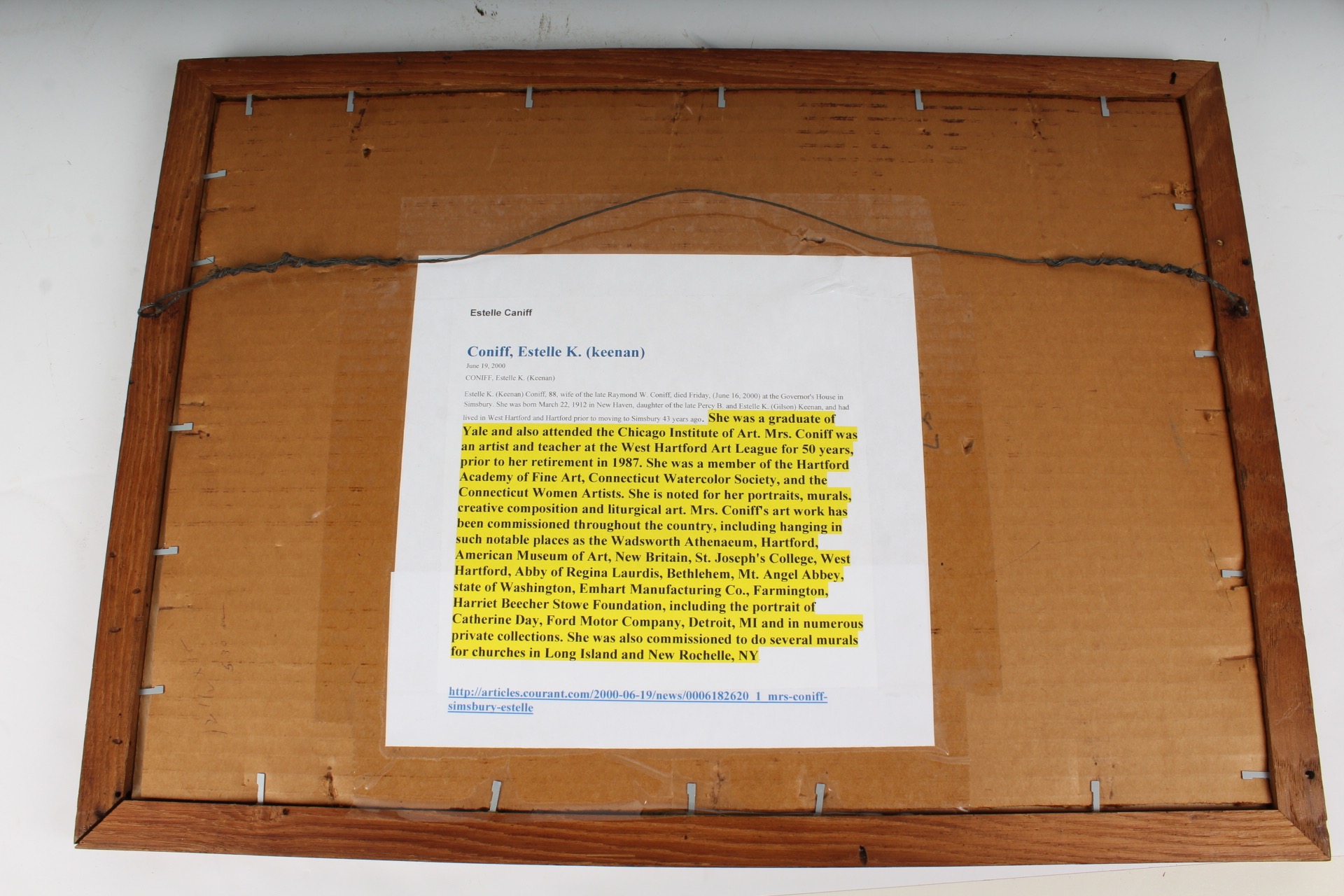 Pair of Vintage Watercolor Landscape Paintings on Paper