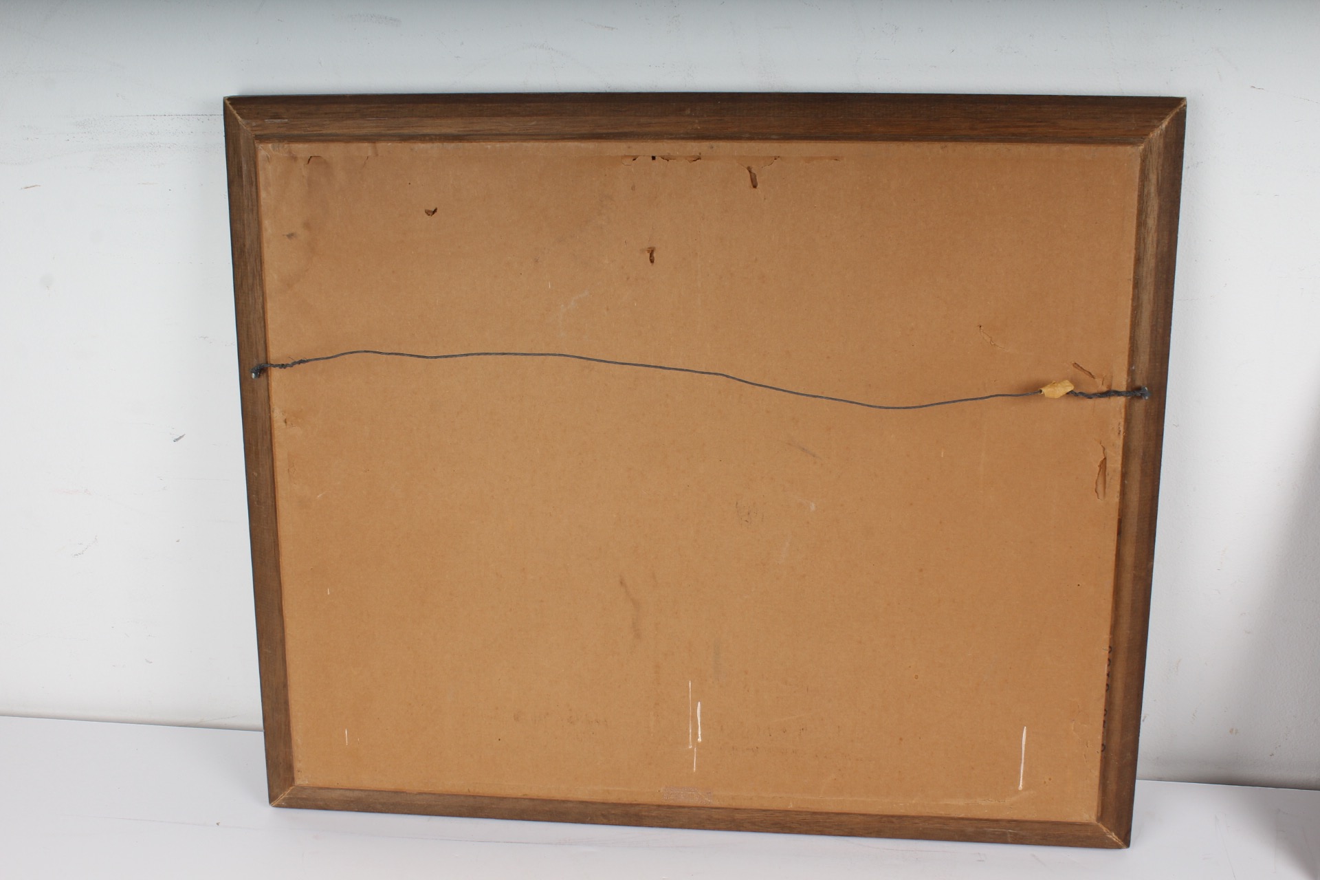 Pair of Vintage Watercolor Landscape Paintings on Paper