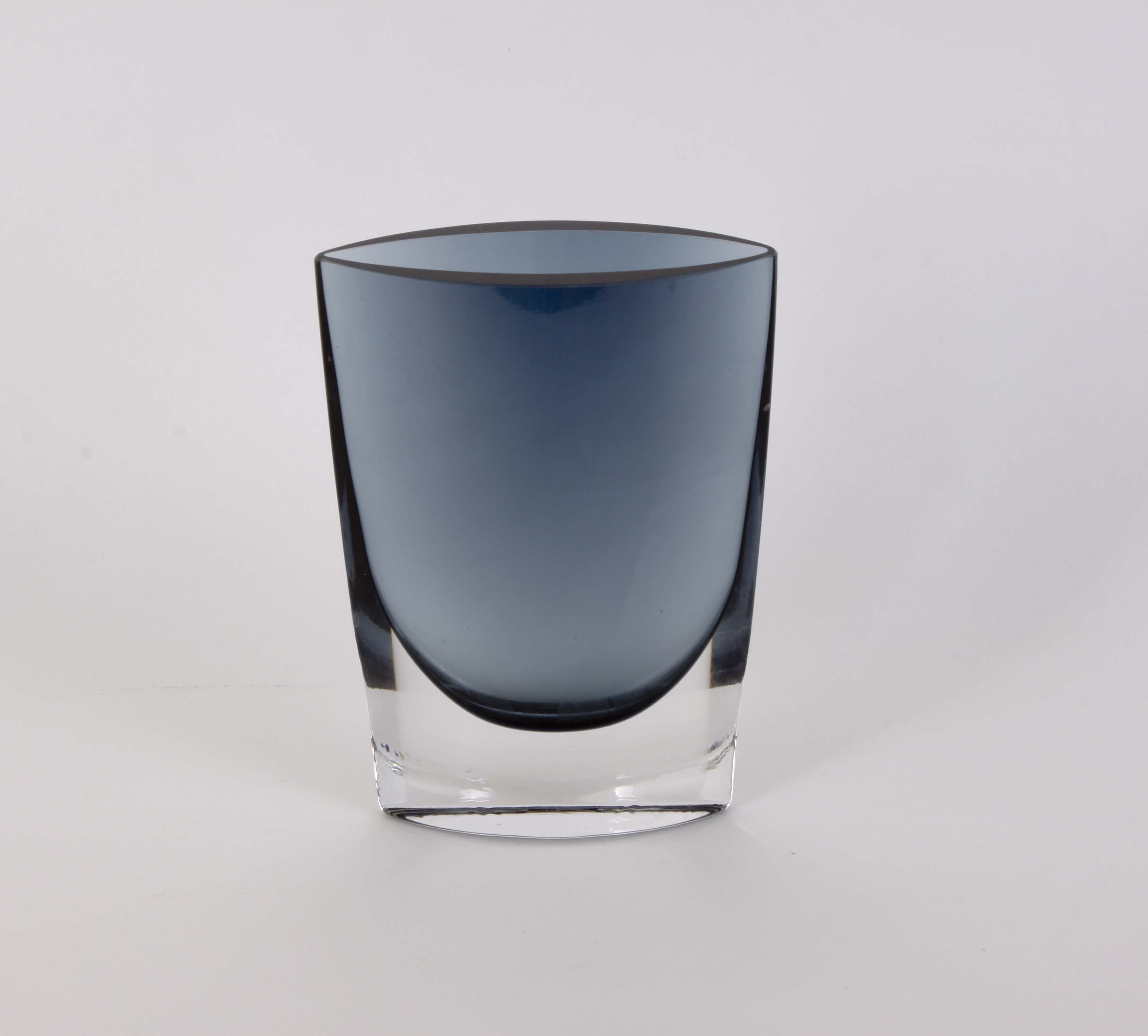 Contemporary Cased Glass Vase