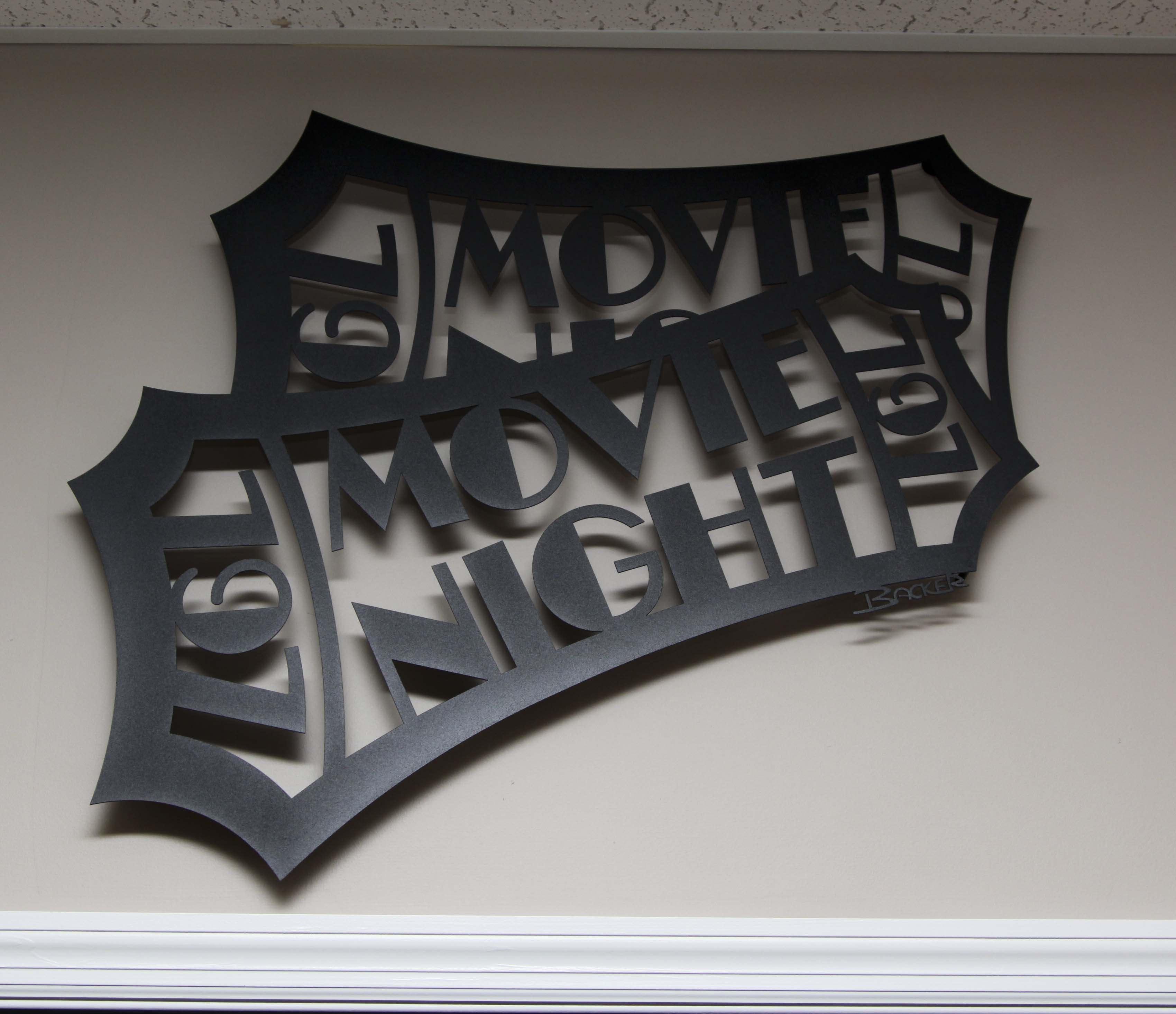 Home Theater Wall Decor Group