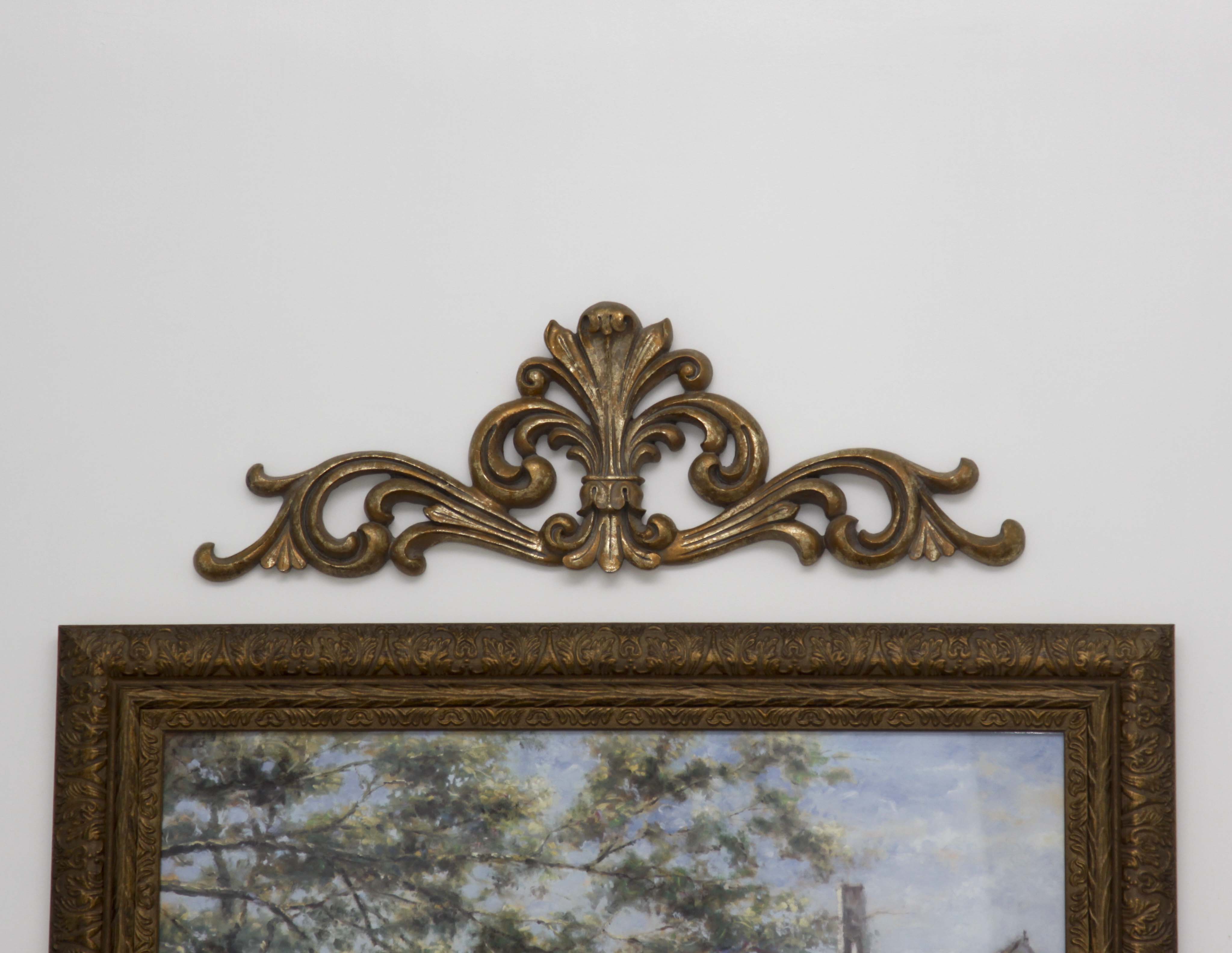 Framed Michael Longo 'Canal Reflections' Decorator's Print