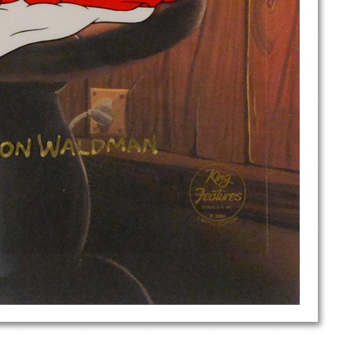 Myron Waldman "Tales of the Sea" Hand Painted Animation Cel