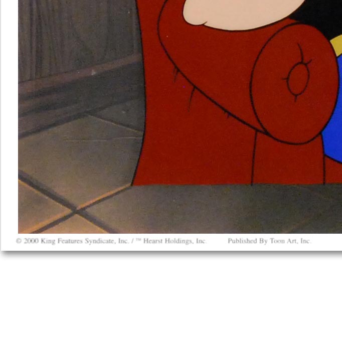 Myron Waldman "Tales of the Sea" Hand Painted Animation Cel