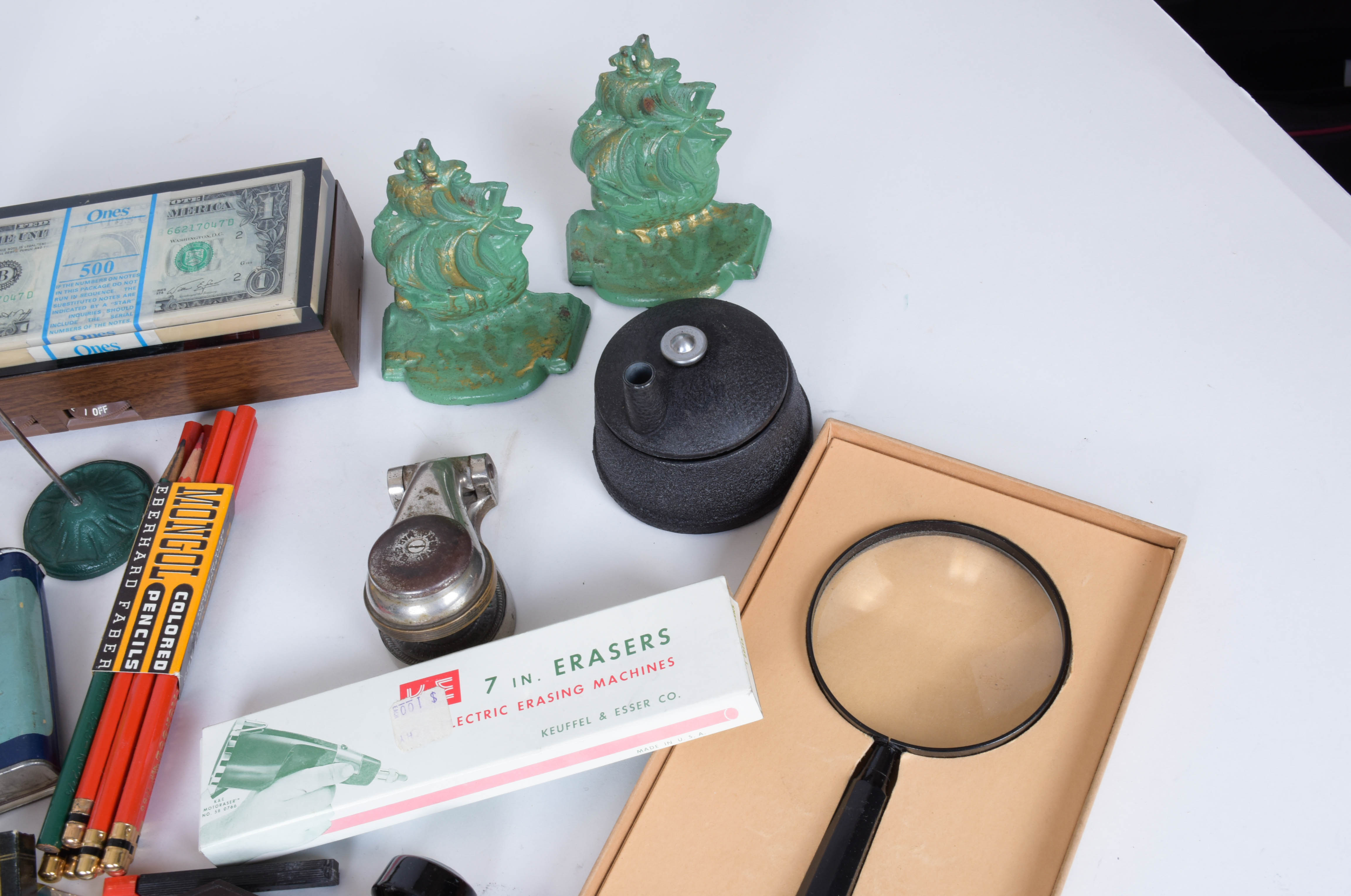Generous Collection of Vintage Office and Desk Accessories