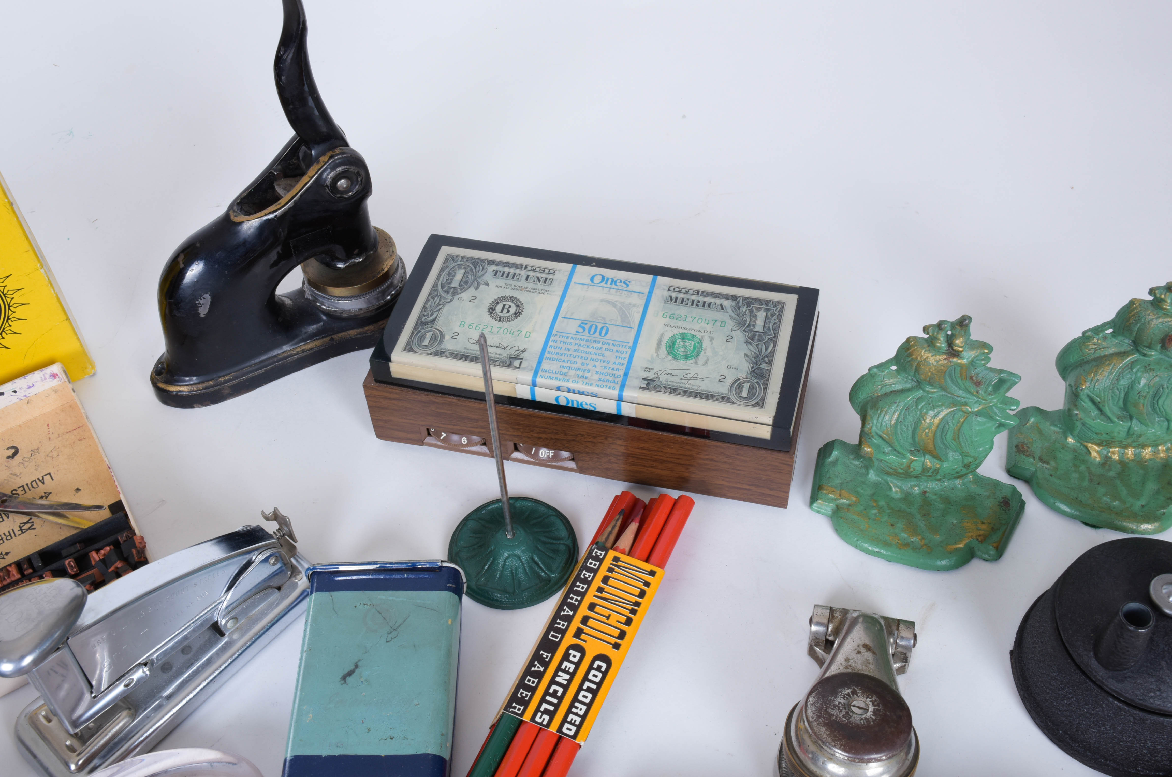Generous Collection of Vintage Office and Desk Accessories