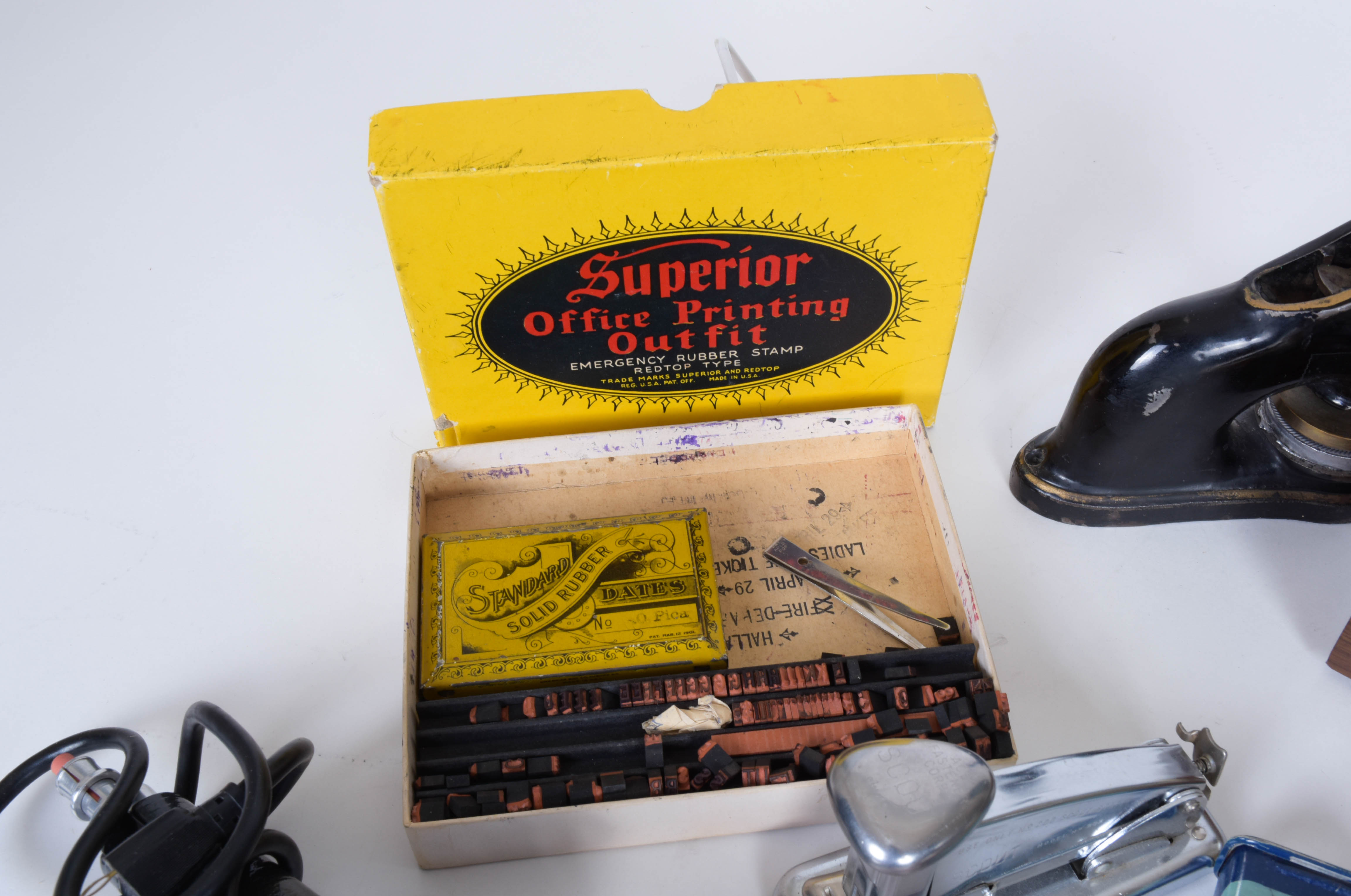 Generous Collection of Vintage Office and Desk Accessories
