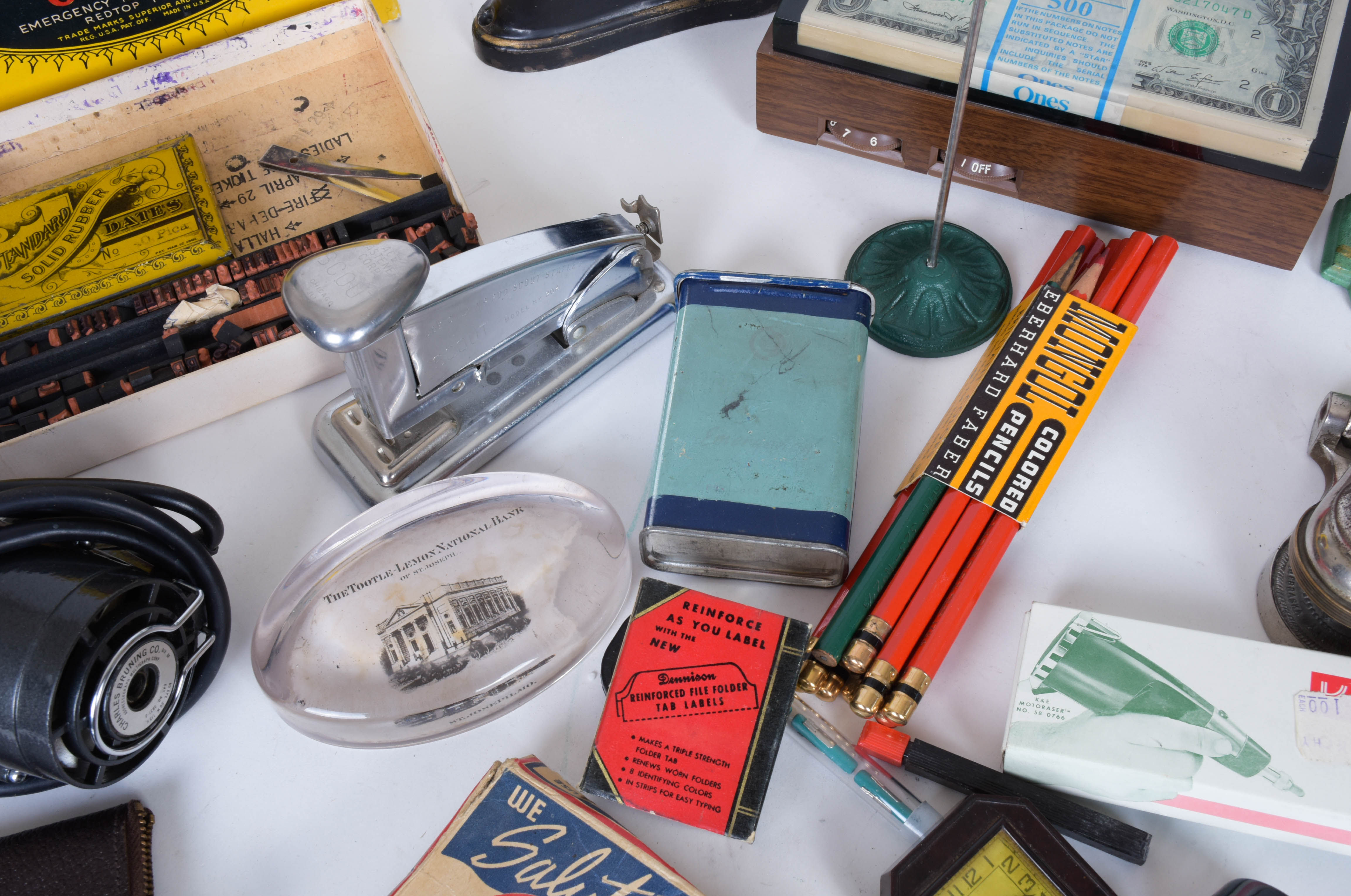 Generous Collection of Vintage Office and Desk Accessories