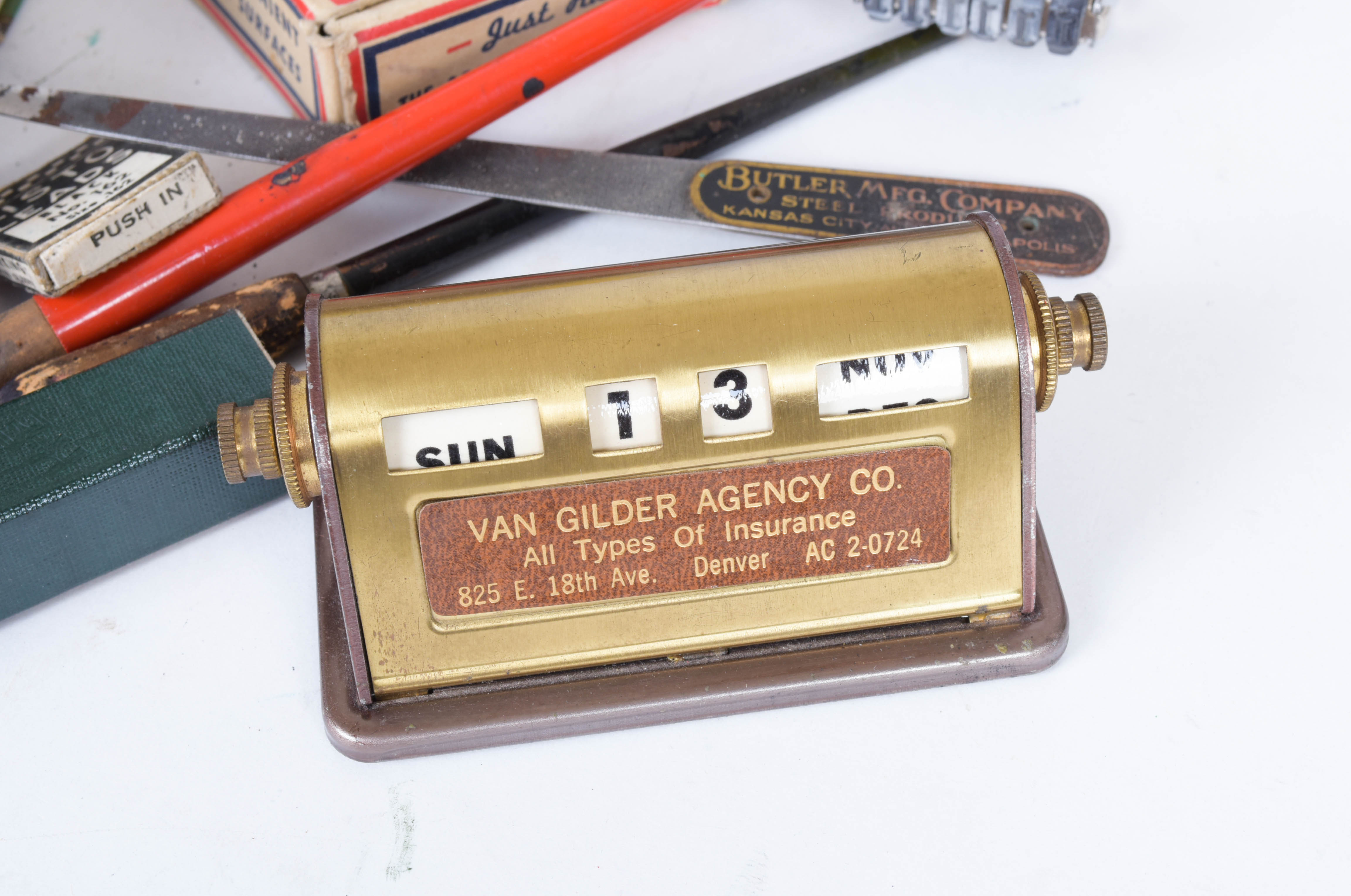 Generous Collection of Vintage Office and Desk Accessories