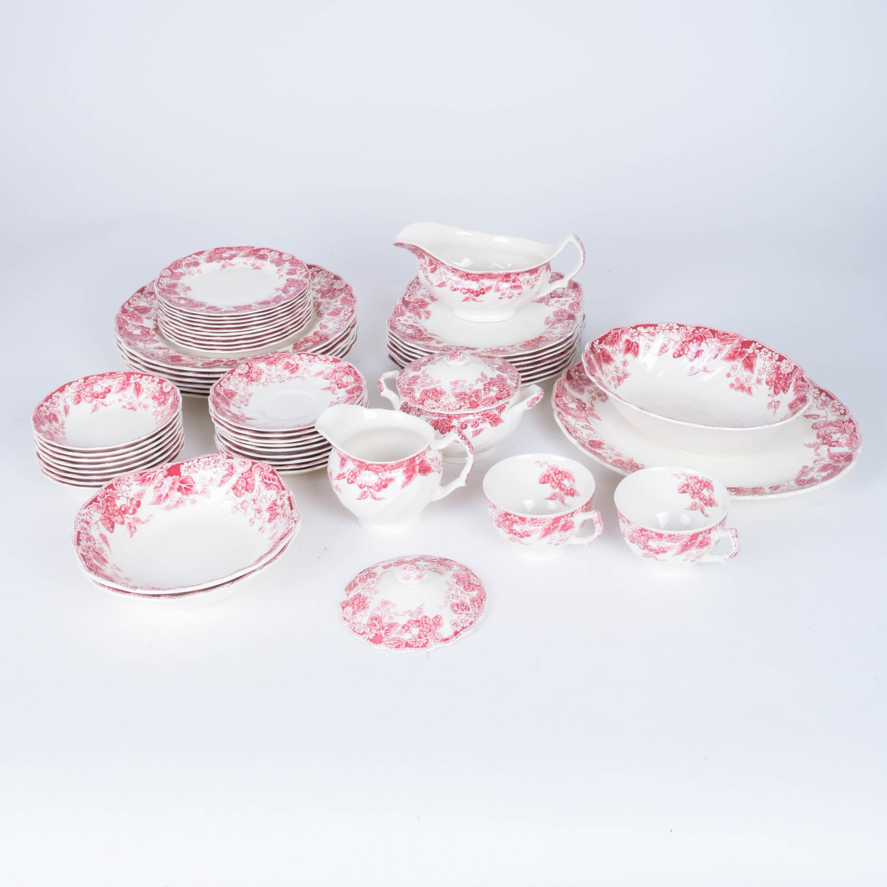 "Strawberry Fair" Dishware by Johnson Bros