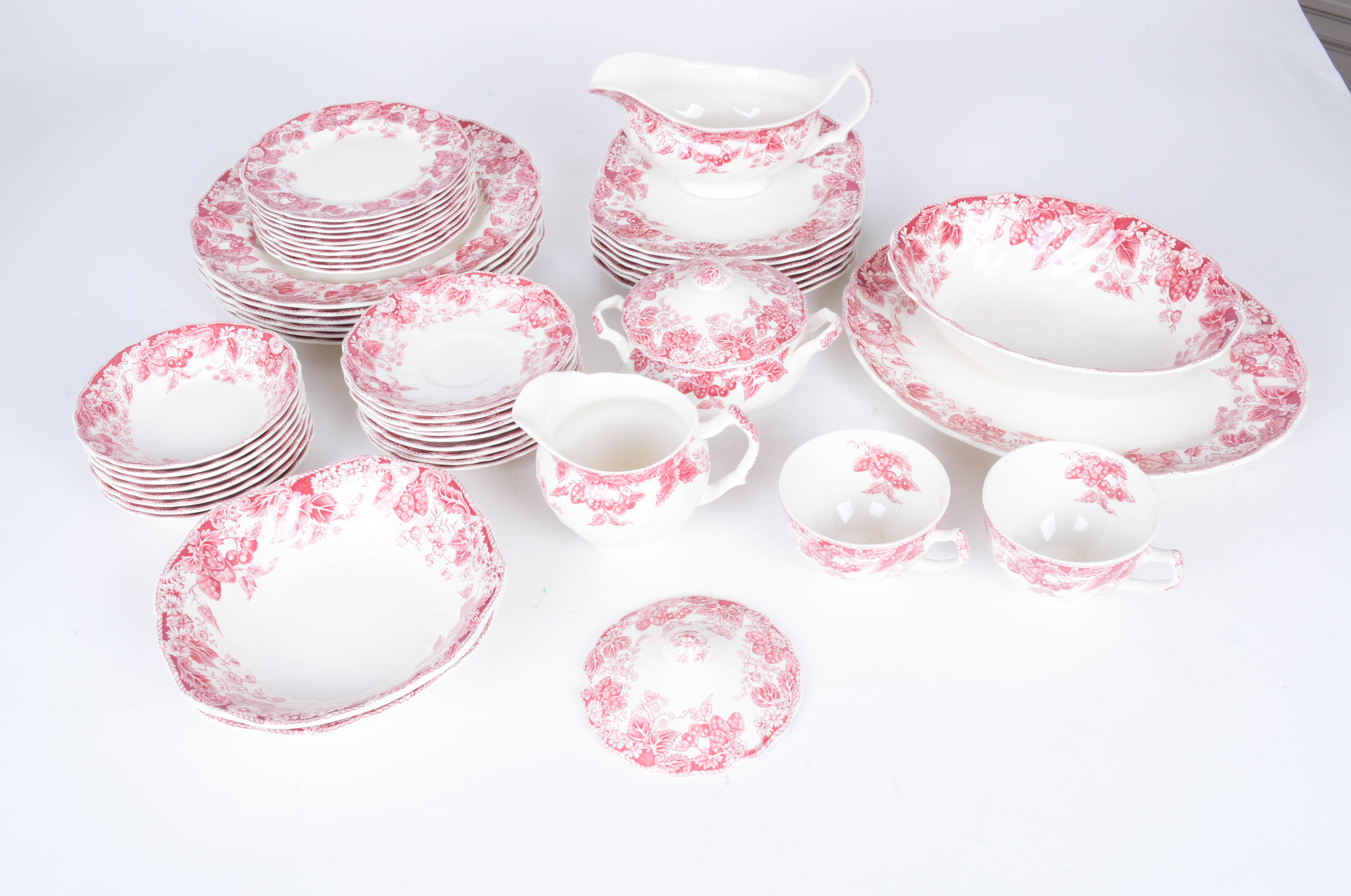 "Strawberry Fair" Dishware by Johnson Bros