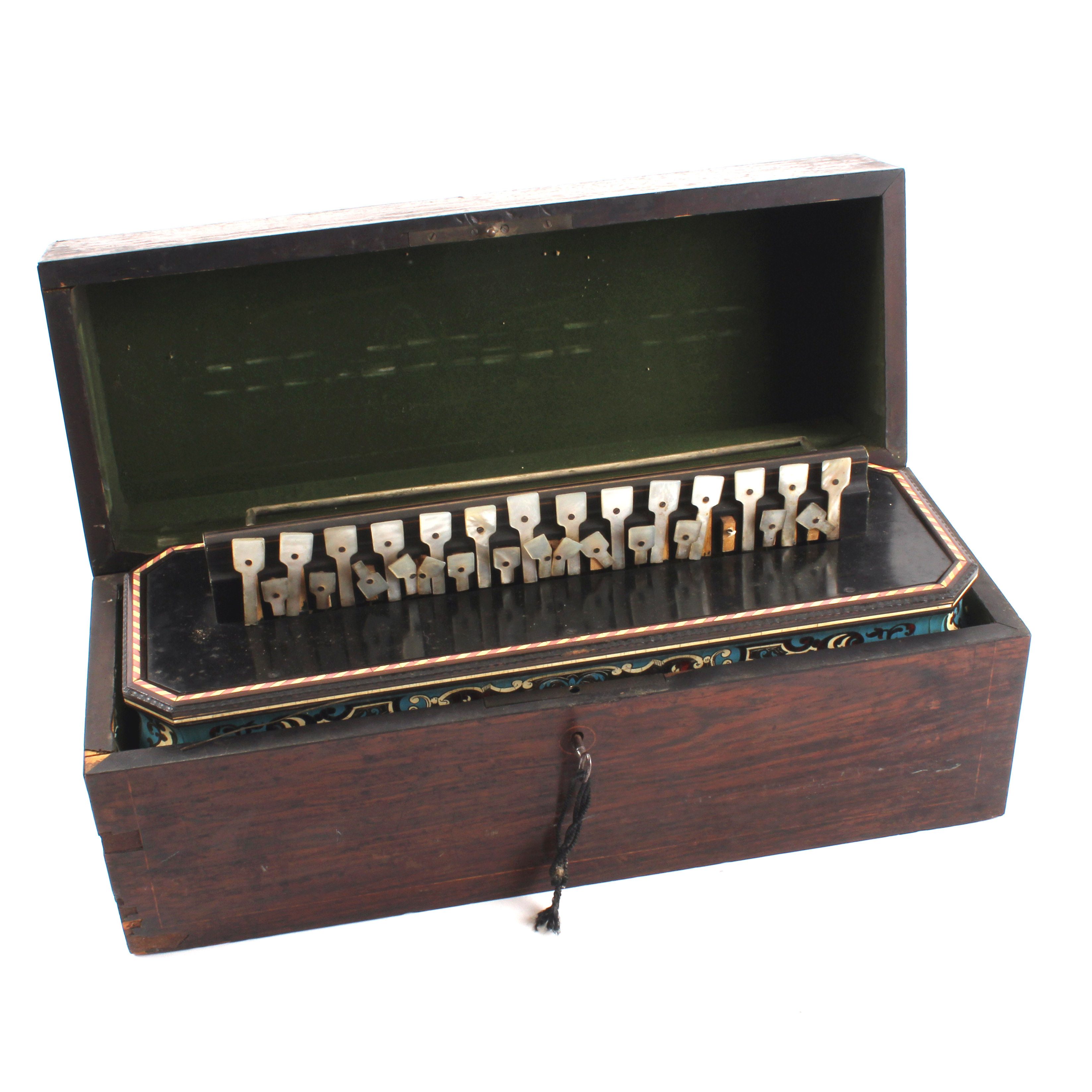 1830s Busson Flutina Accordion Paris