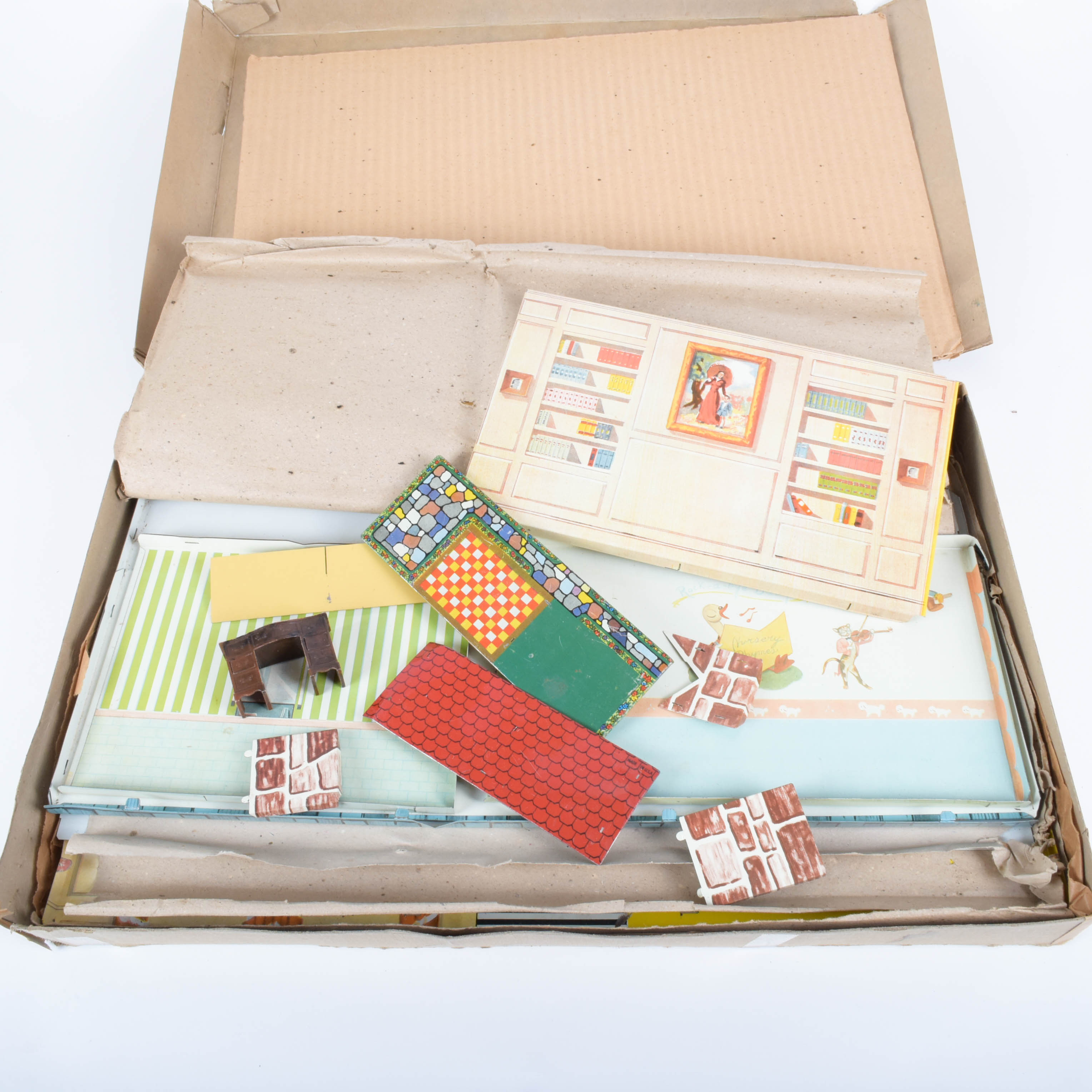 Vintage Playsteel Doll House Kit