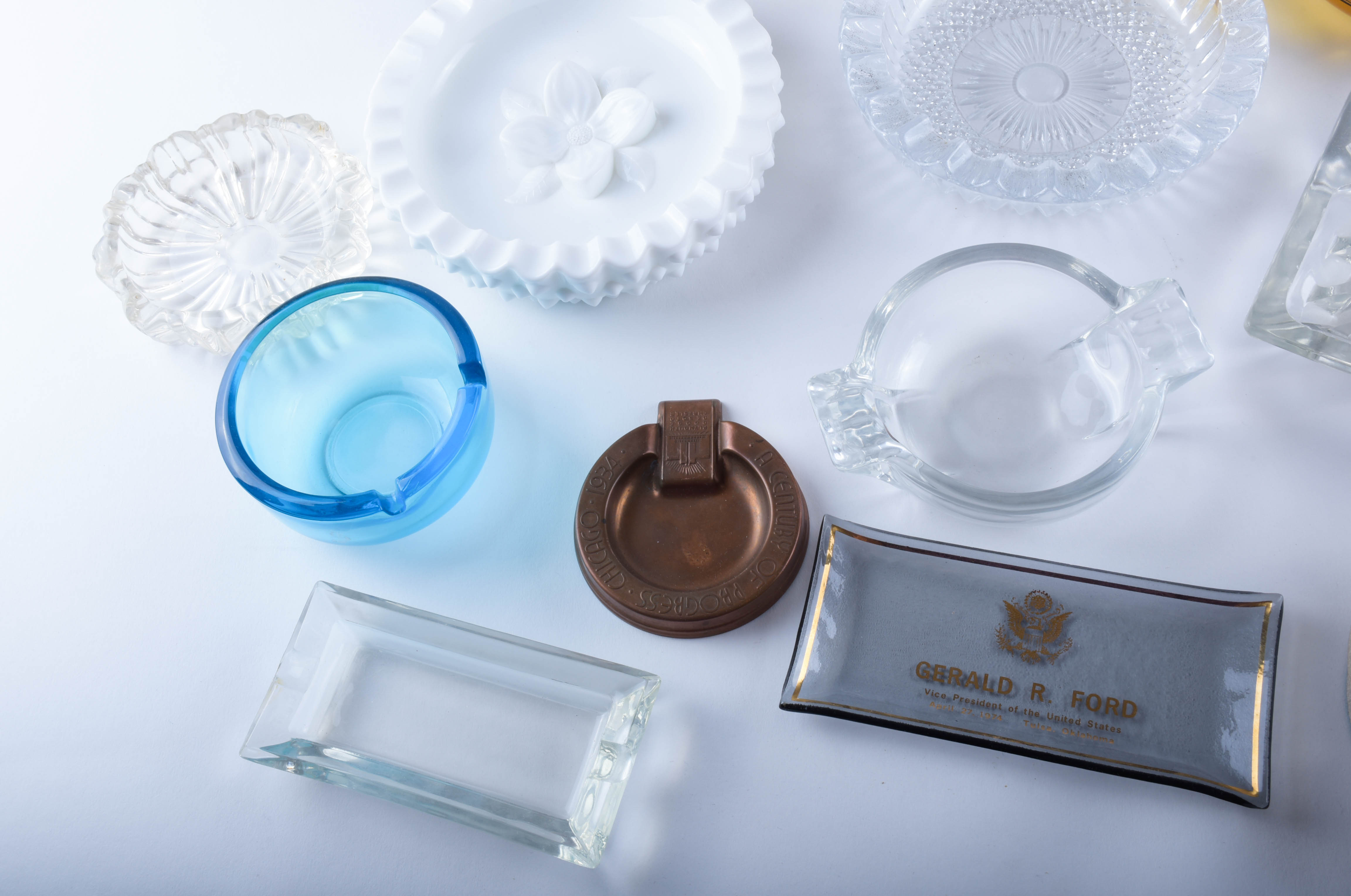 Collection of Vintage Ash Receivers