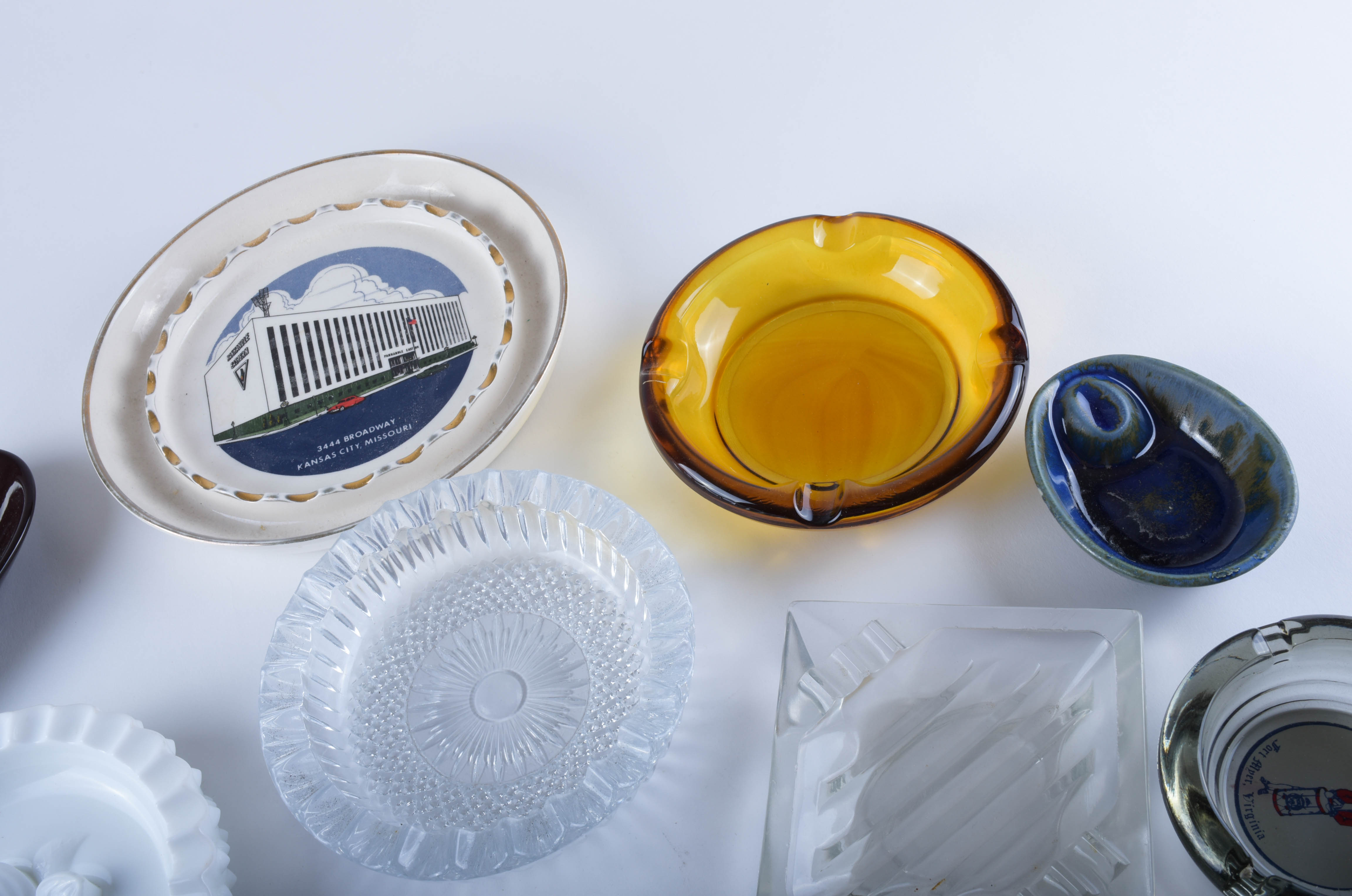 Collection of Vintage Ash Receivers