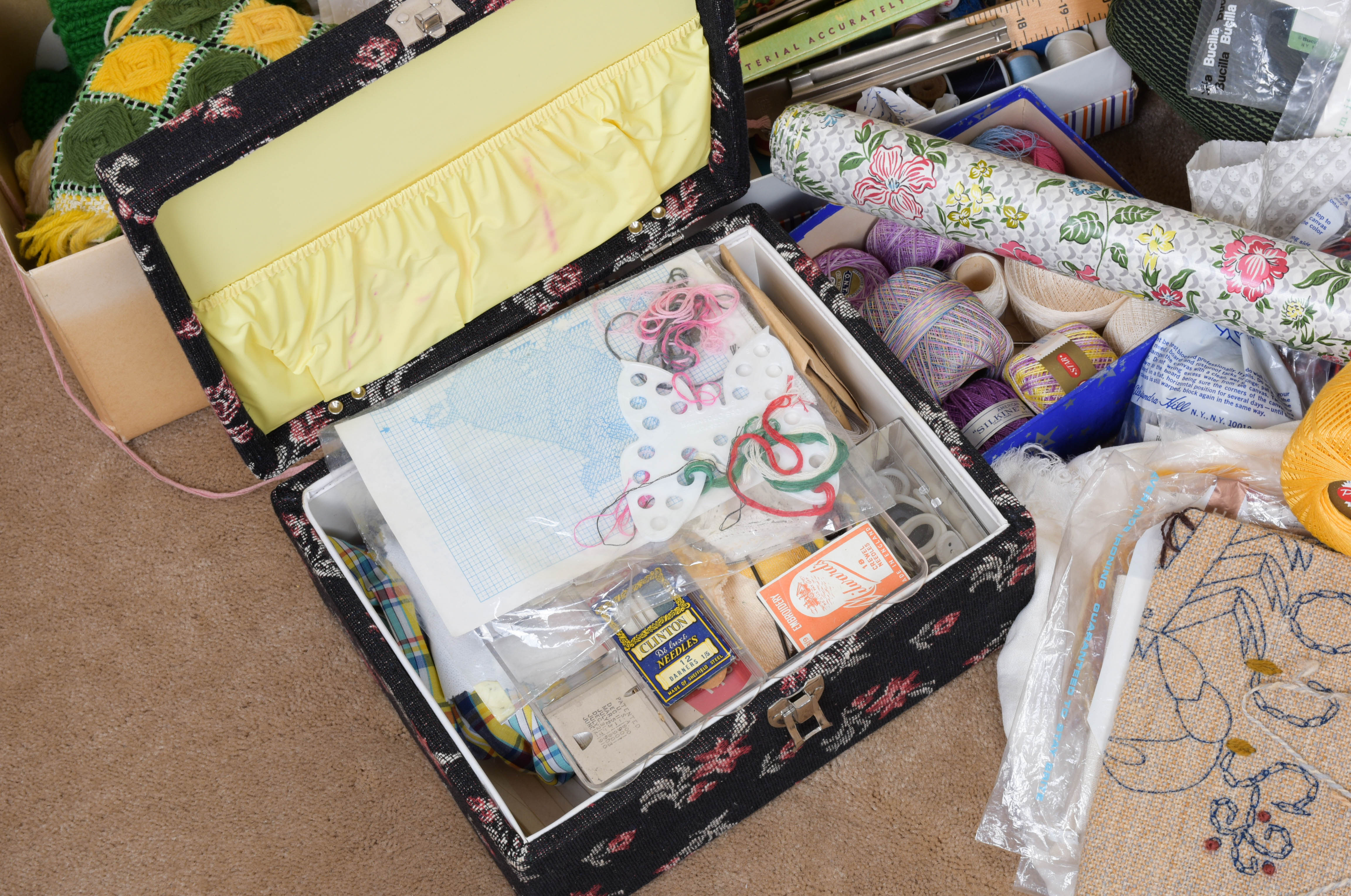 Voluminous Assemblage of Sewing and Craft Goods