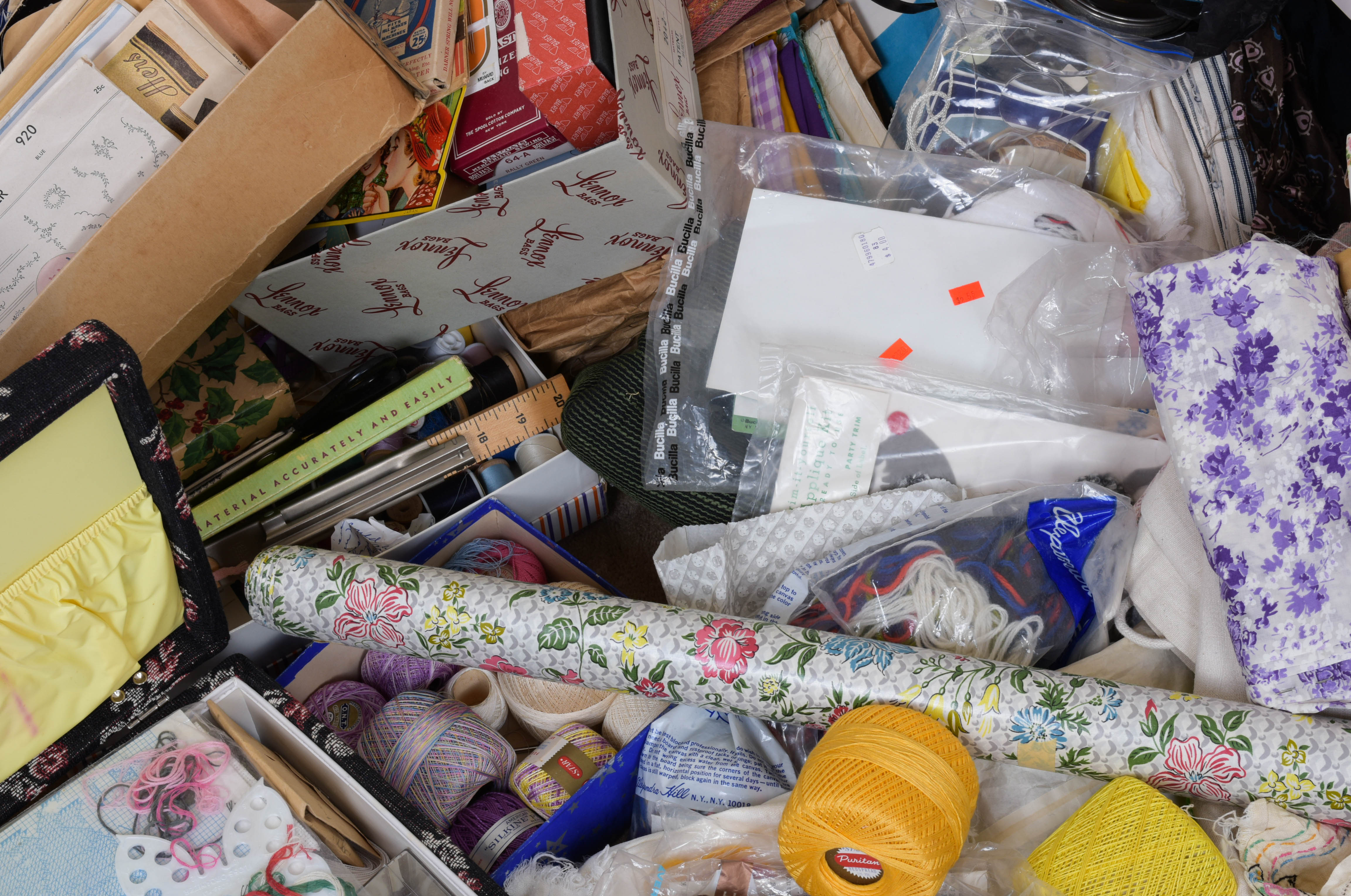 Voluminous Assemblage of Sewing and Craft Goods