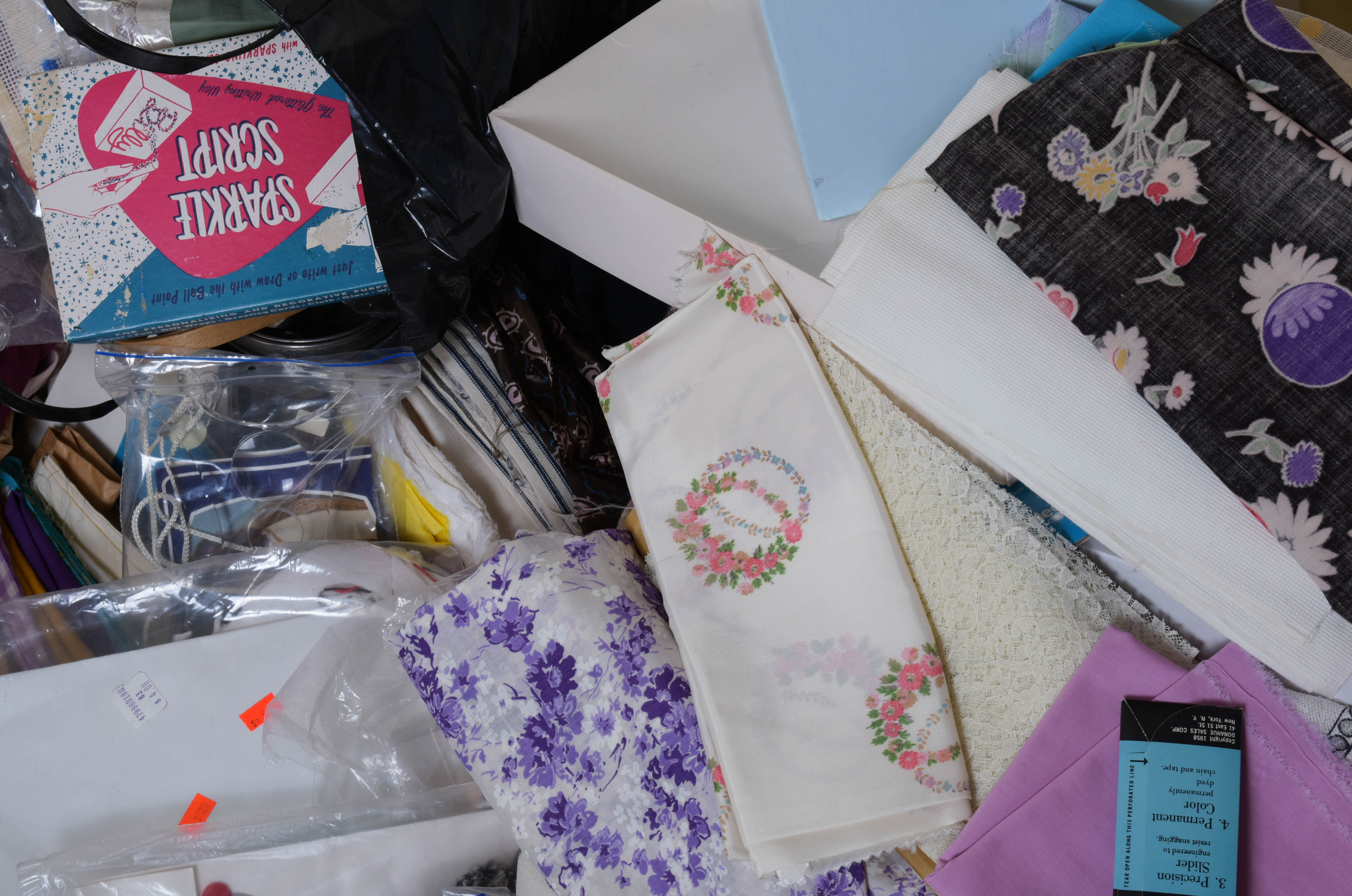 Voluminous Assemblage of Sewing and Craft Goods