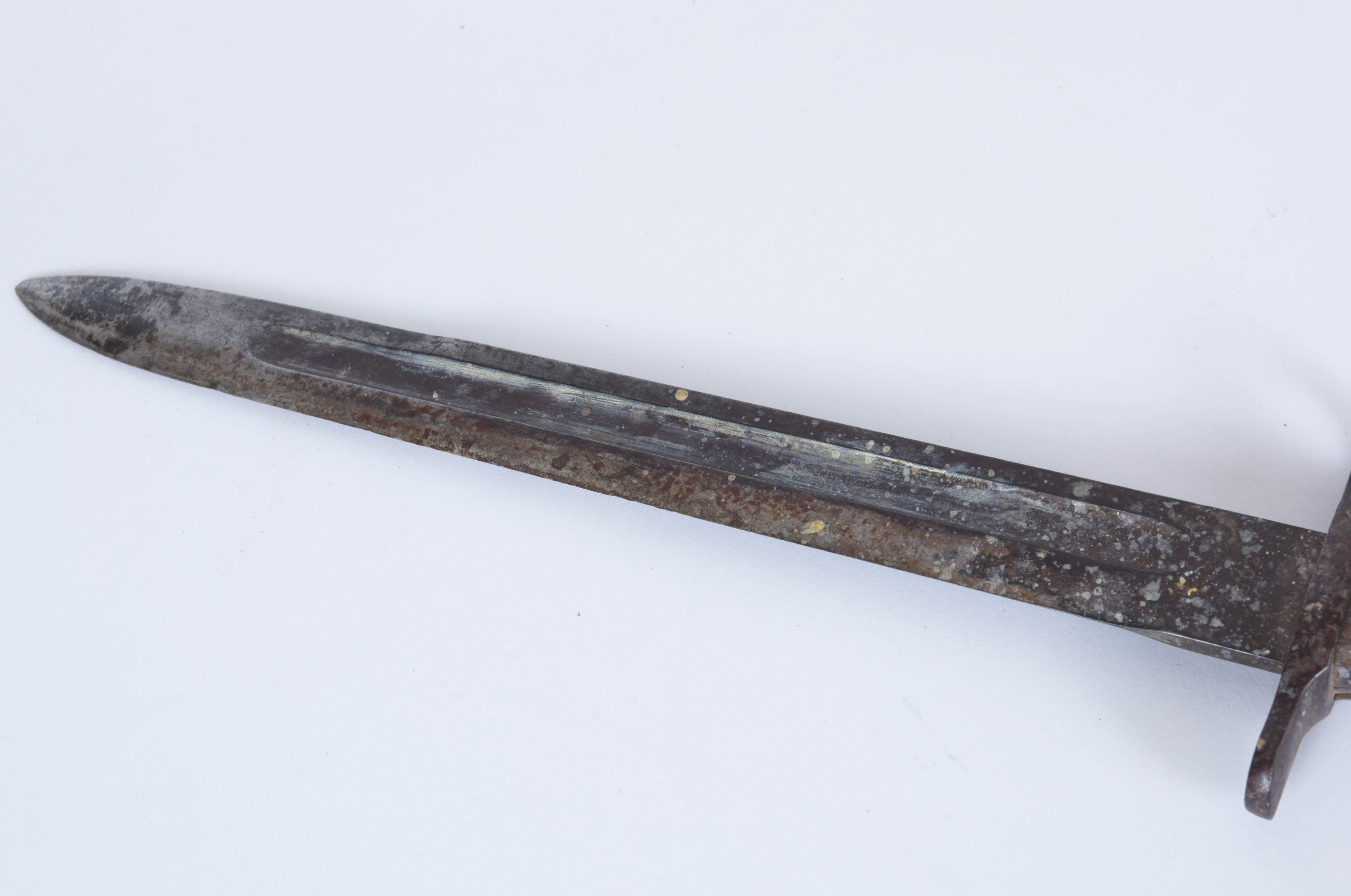 Circa WWI U.S. Bayonet With Leather Scabbard