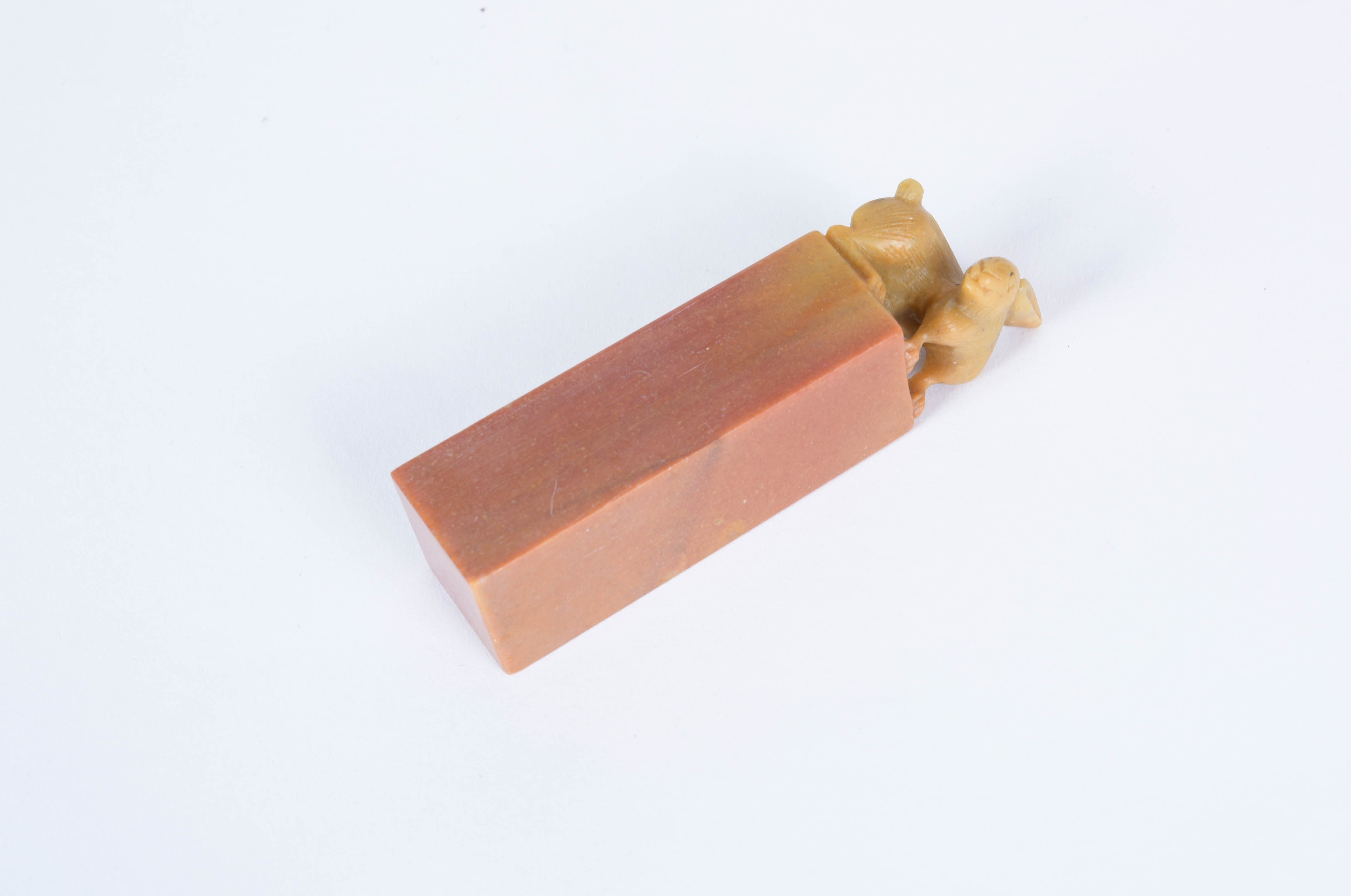 Carved Stone Rabbit Seal