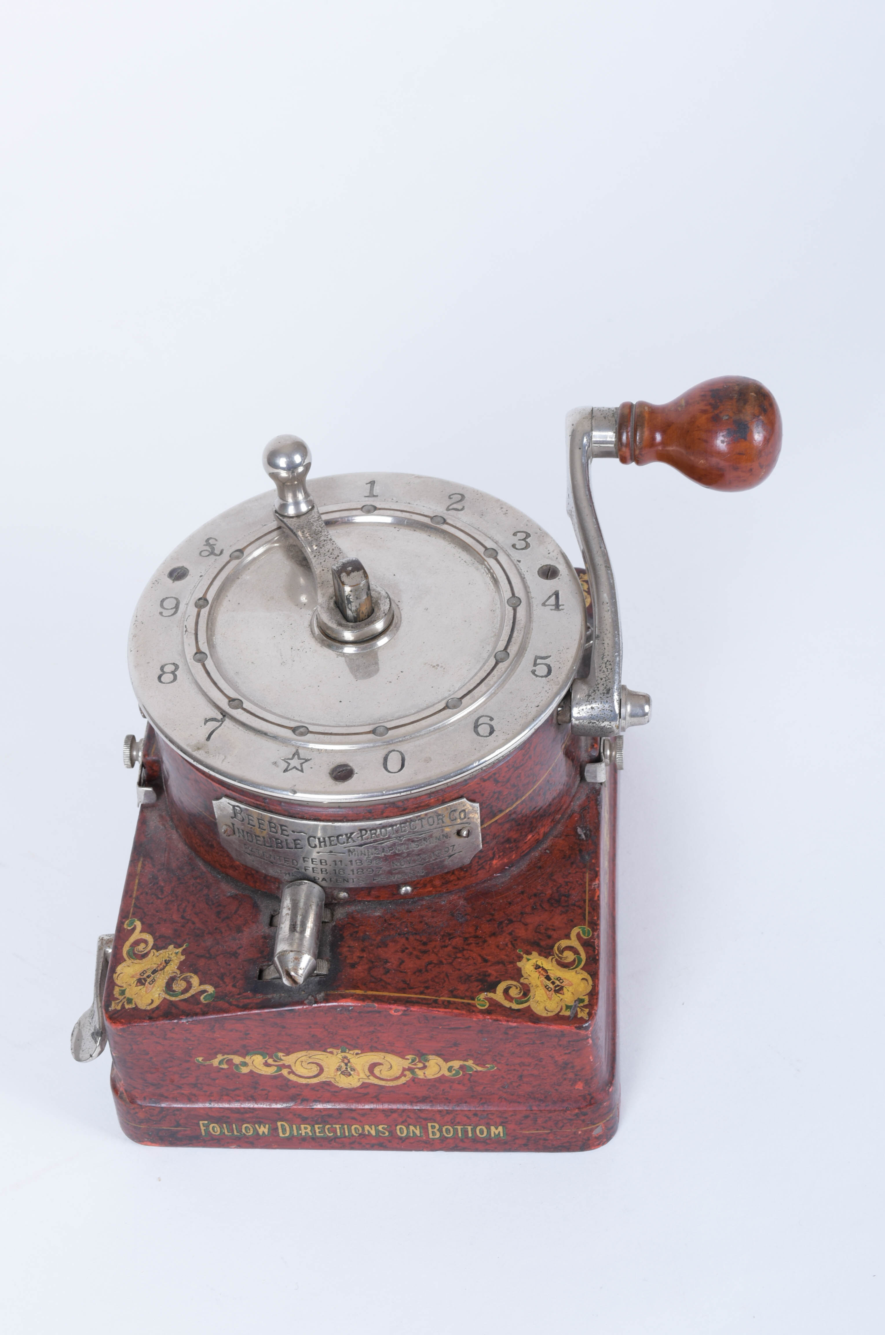 Antique Beebe Indelible Check Protector