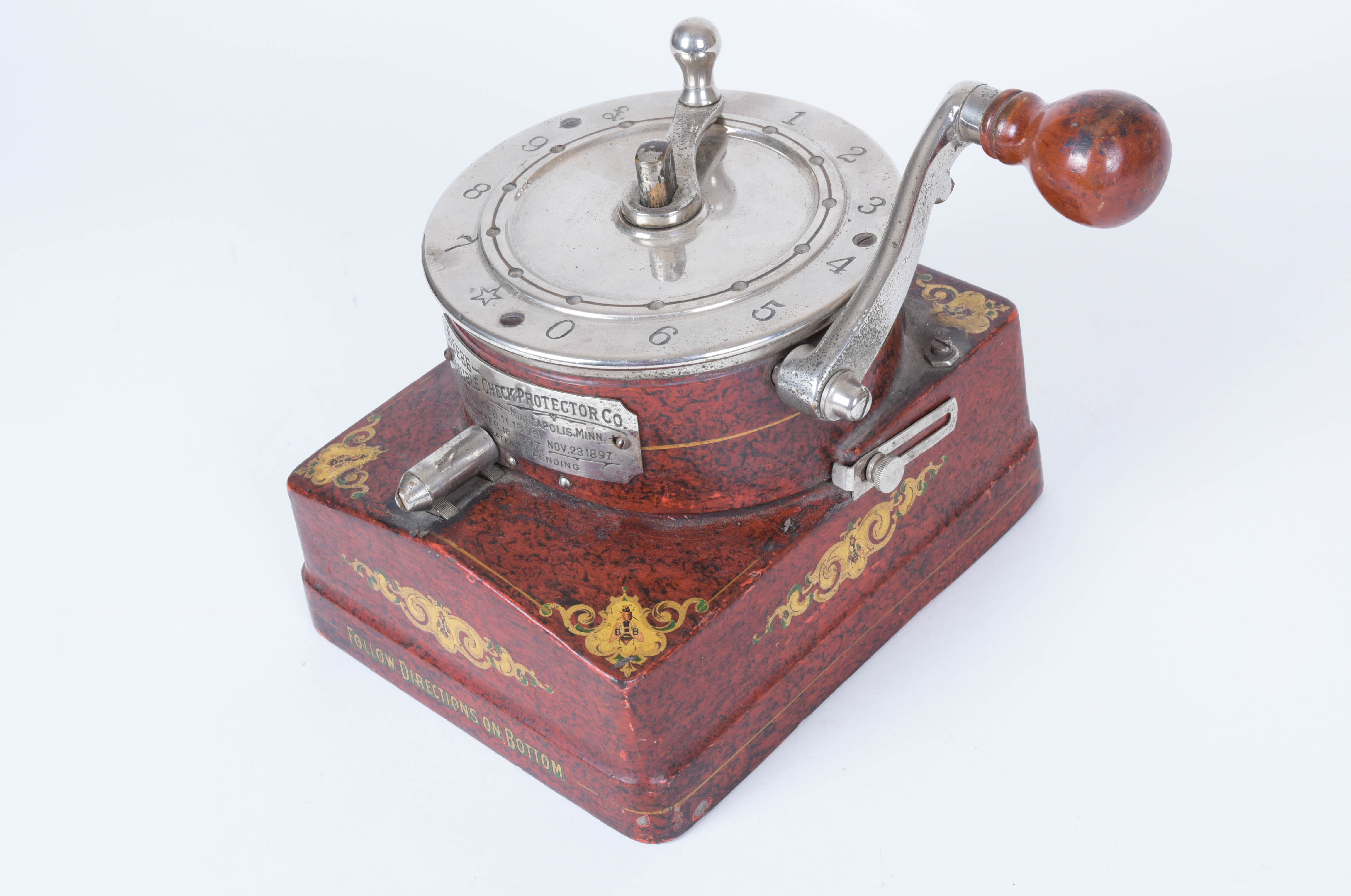 Antique Beebe Indelible Check Protector