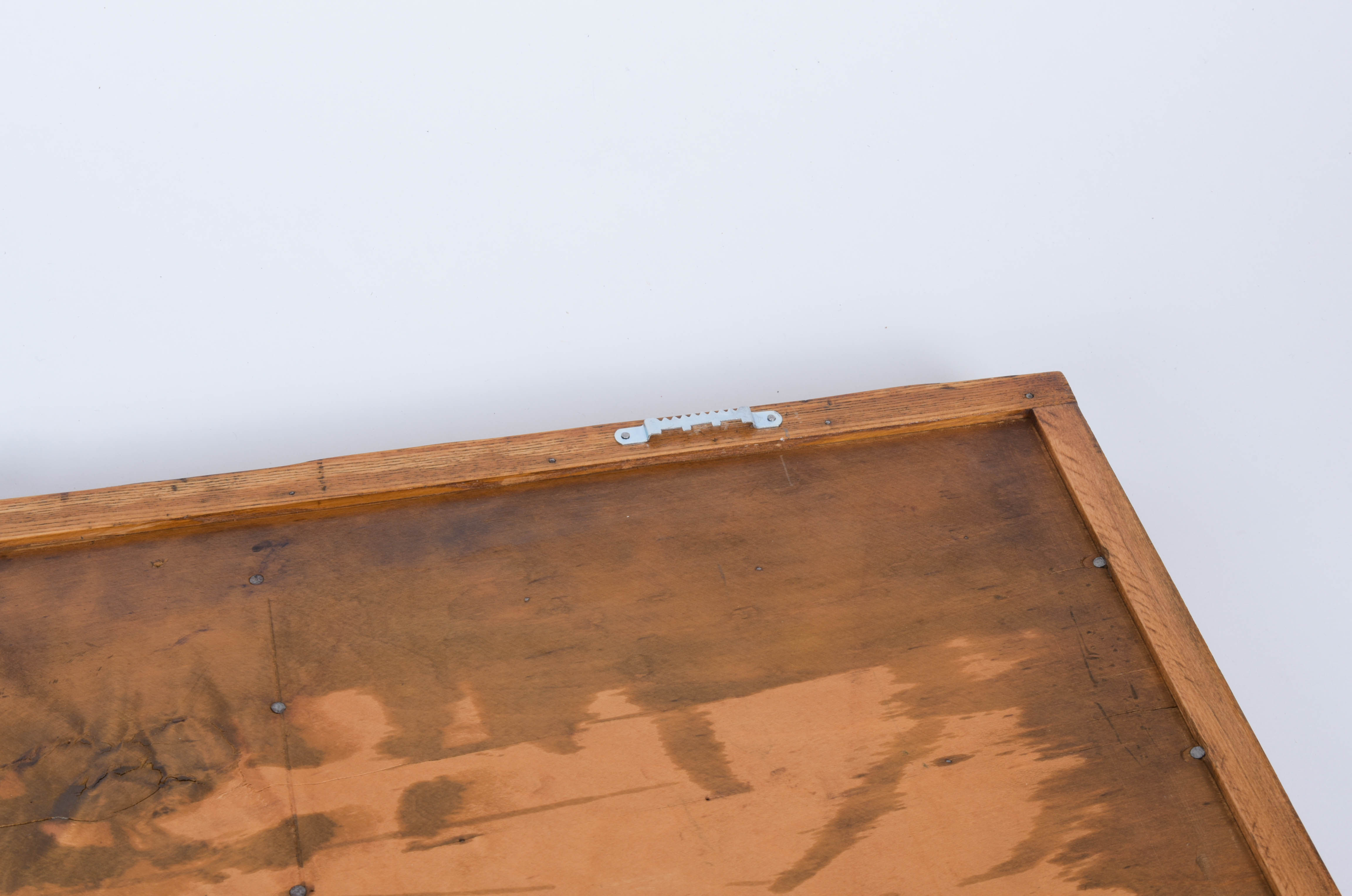 Pair of Antique Printer's Trays with Miniatures