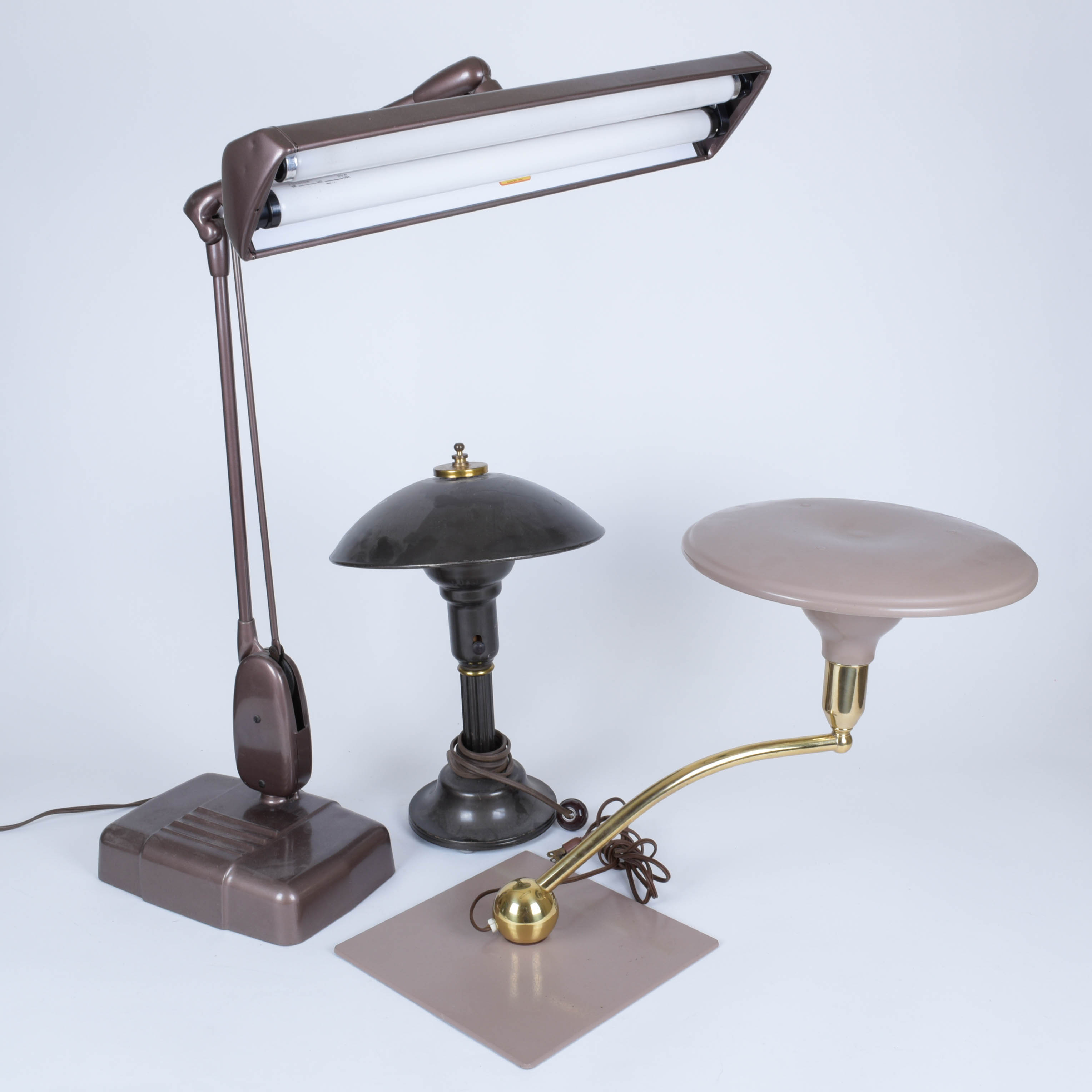 Grouping of Desk Lamps