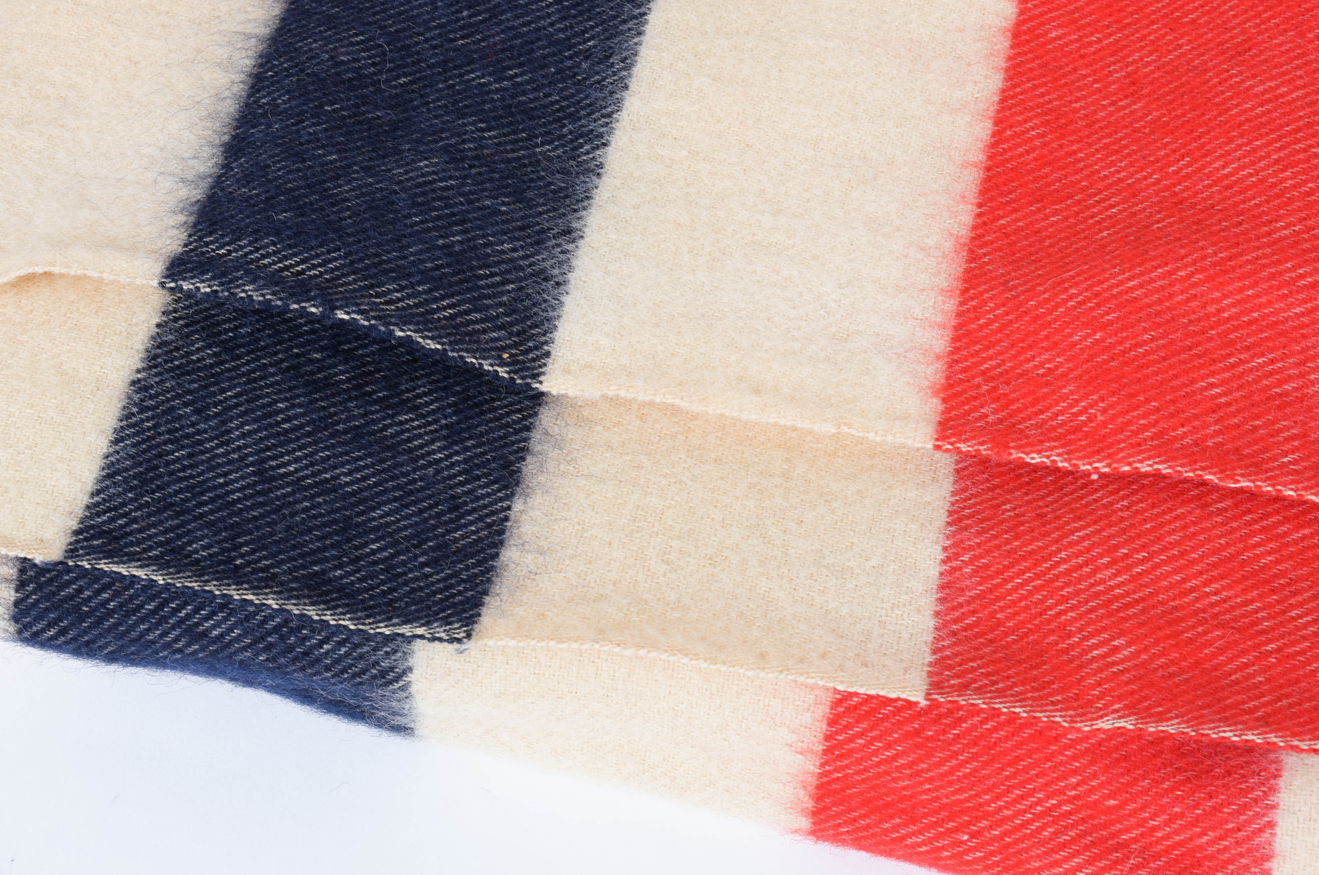 Vintage Wool Hudson Bay Point Blanket