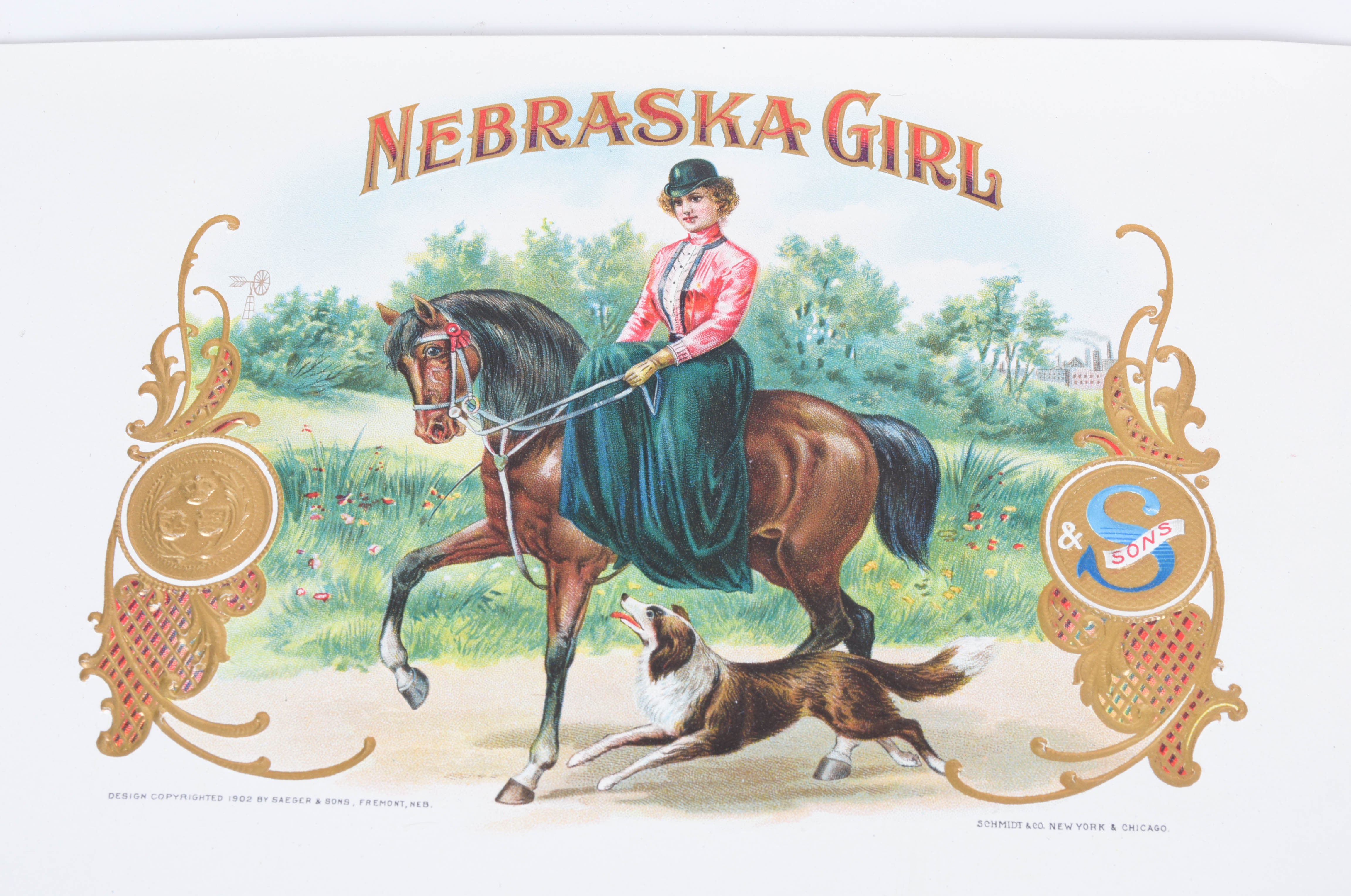 19th Century Reproduction Cigar Box Labels