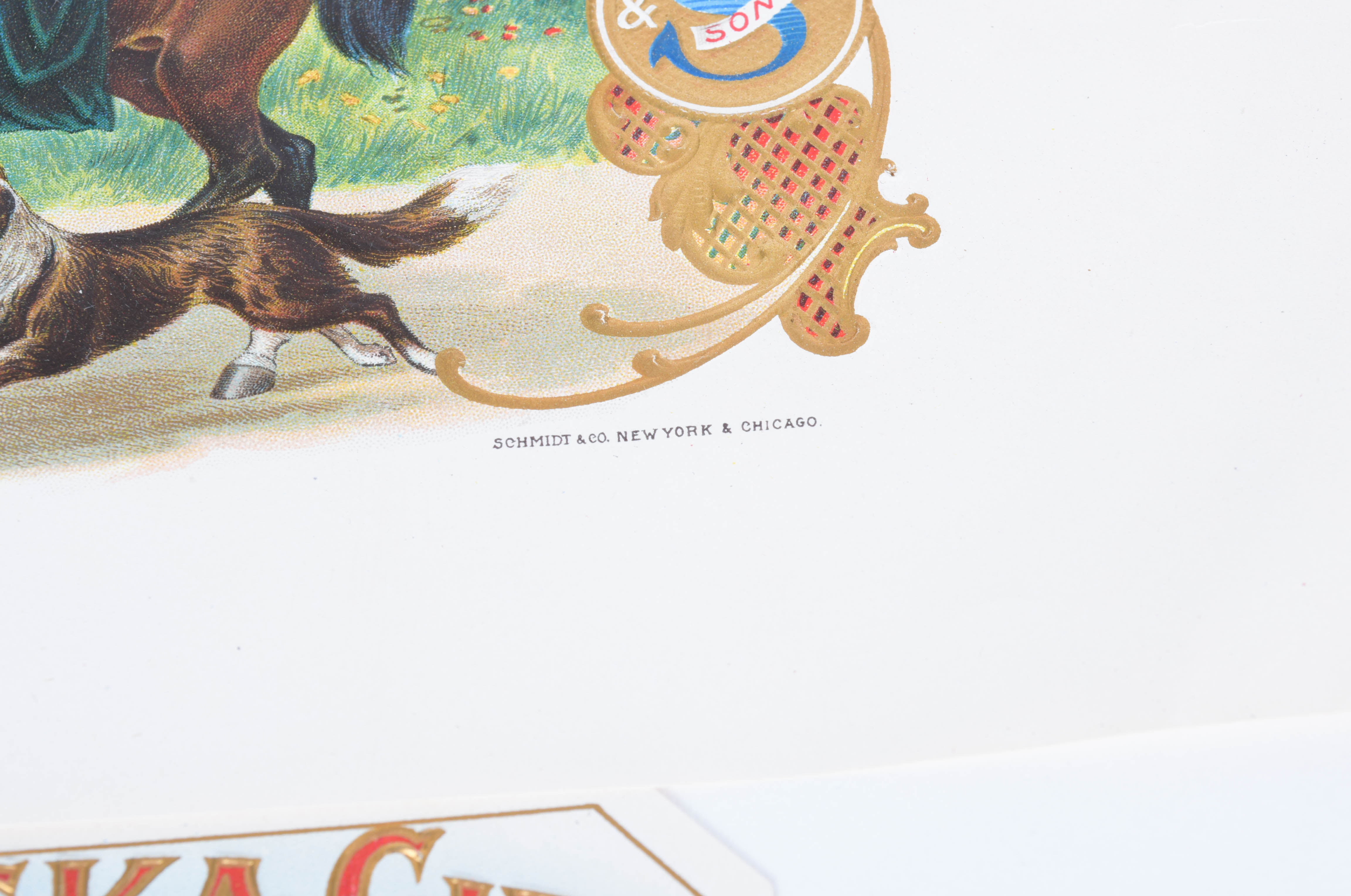 19th Century Reproduction Cigar Box Labels