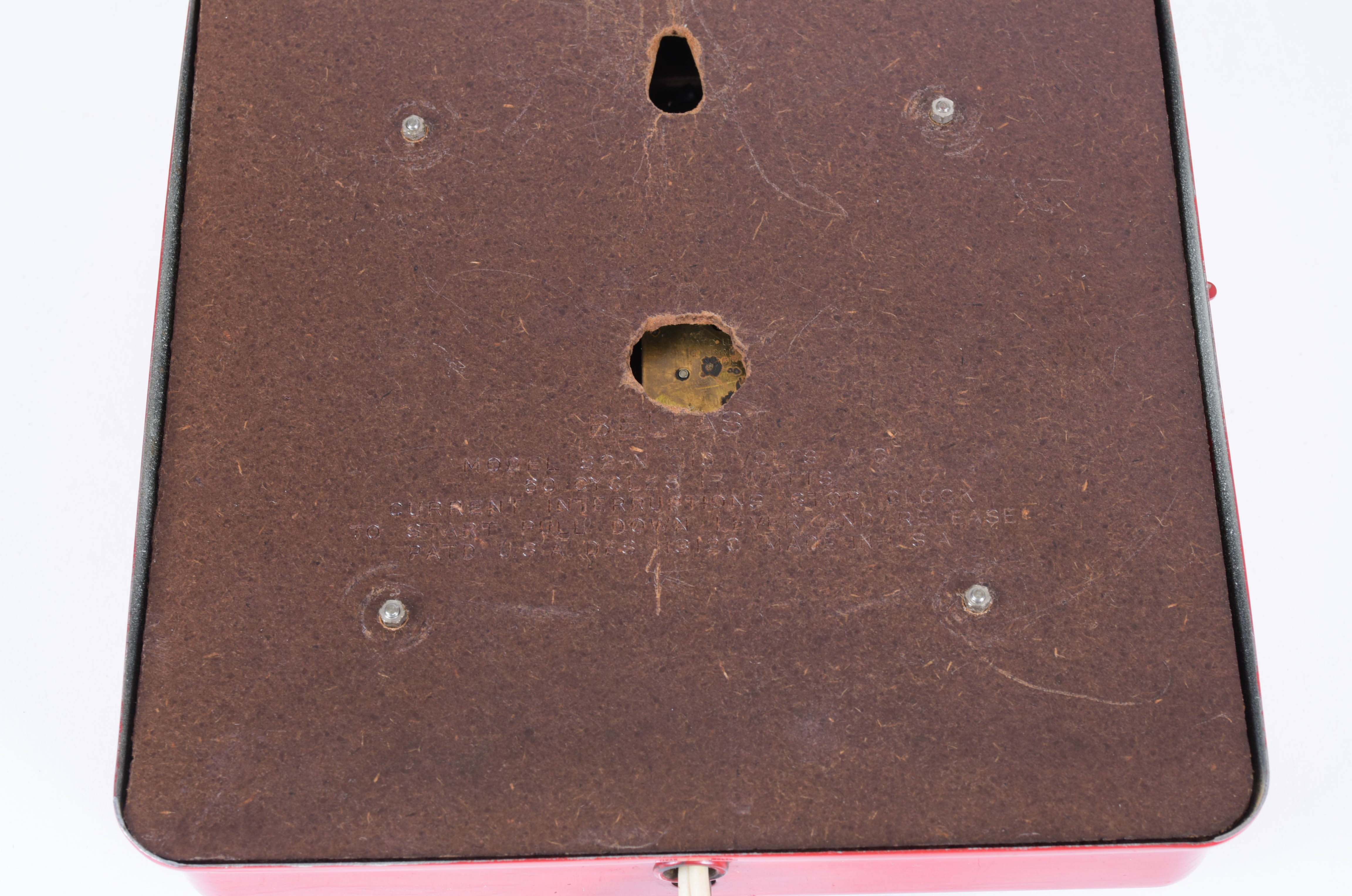 Circa 1950s Westclox "Belfast" Wall Clock