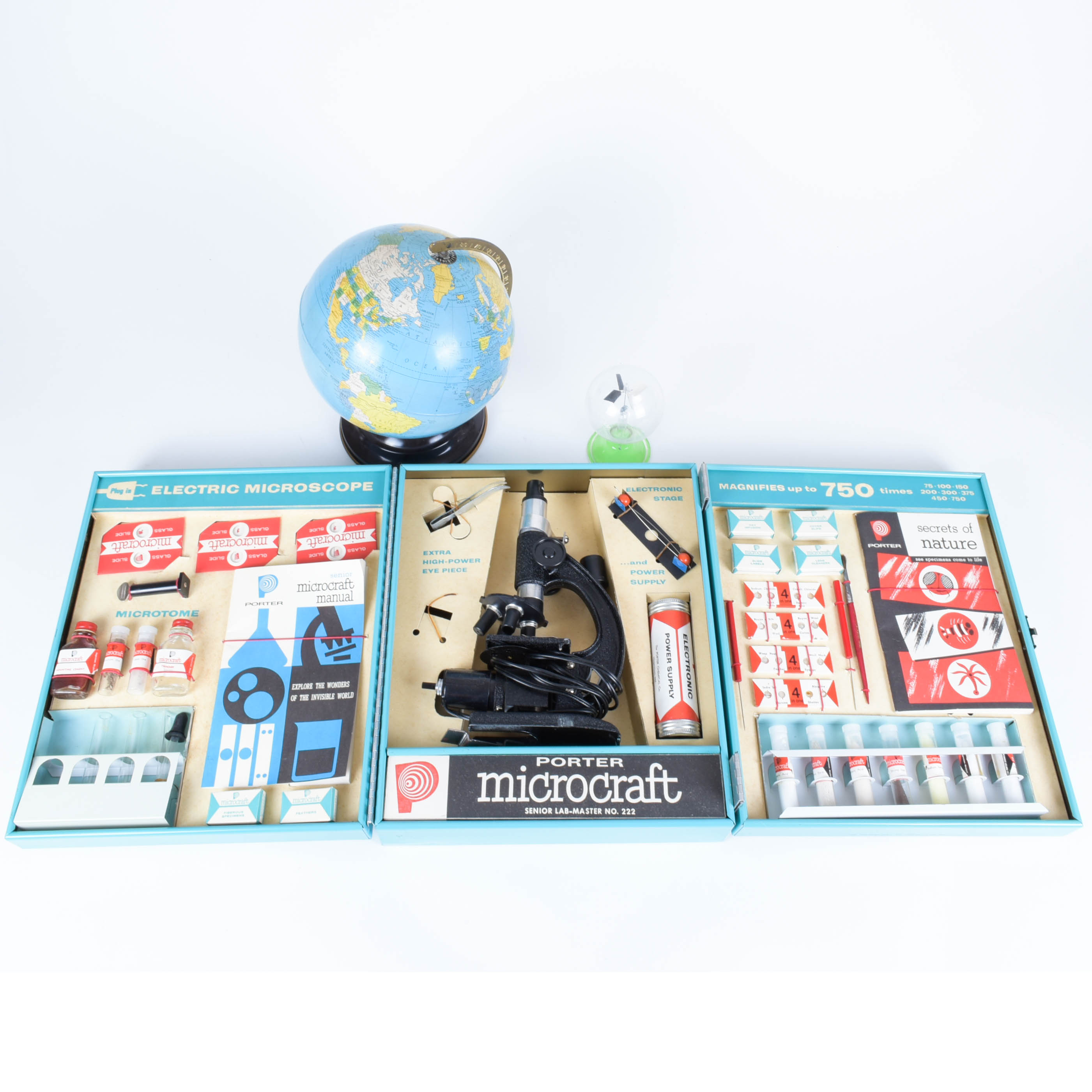 Circa 1950s  Porter Microscope Lab And Learning Toys