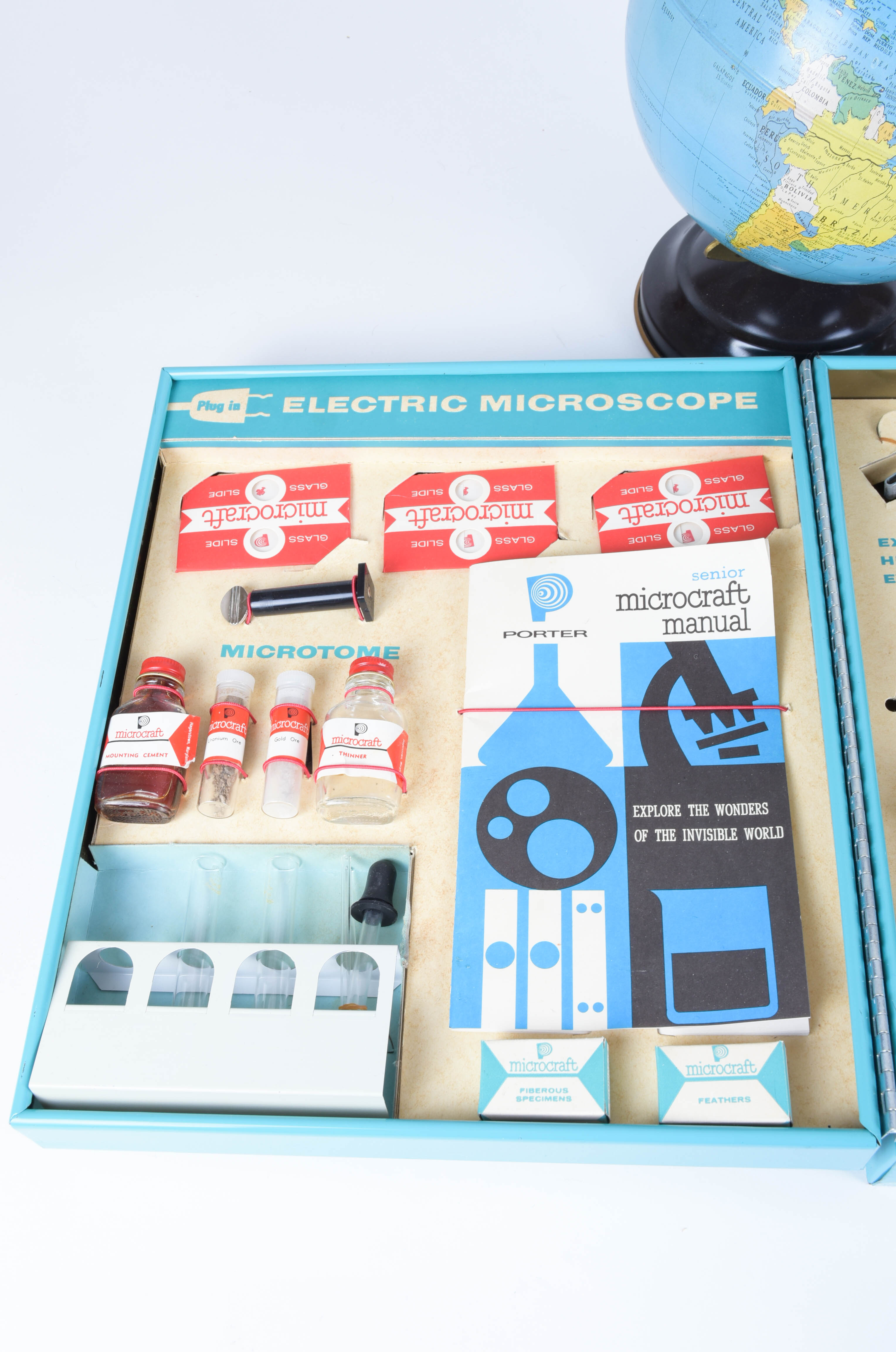 Circa 1950s  Porter Microscope Lab And Learning Toys