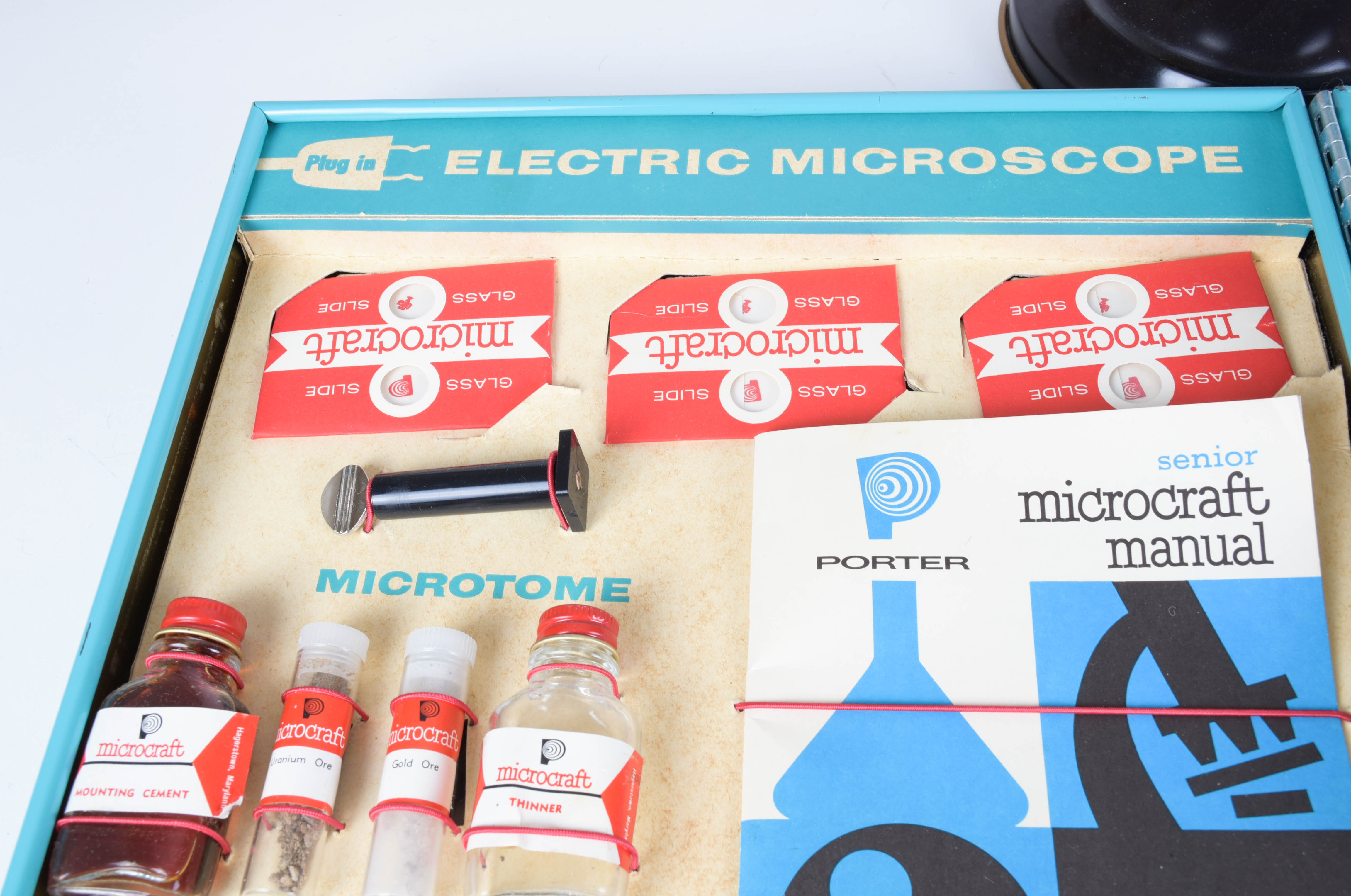 Circa 1950s  Porter Microscope Lab And Learning Toys