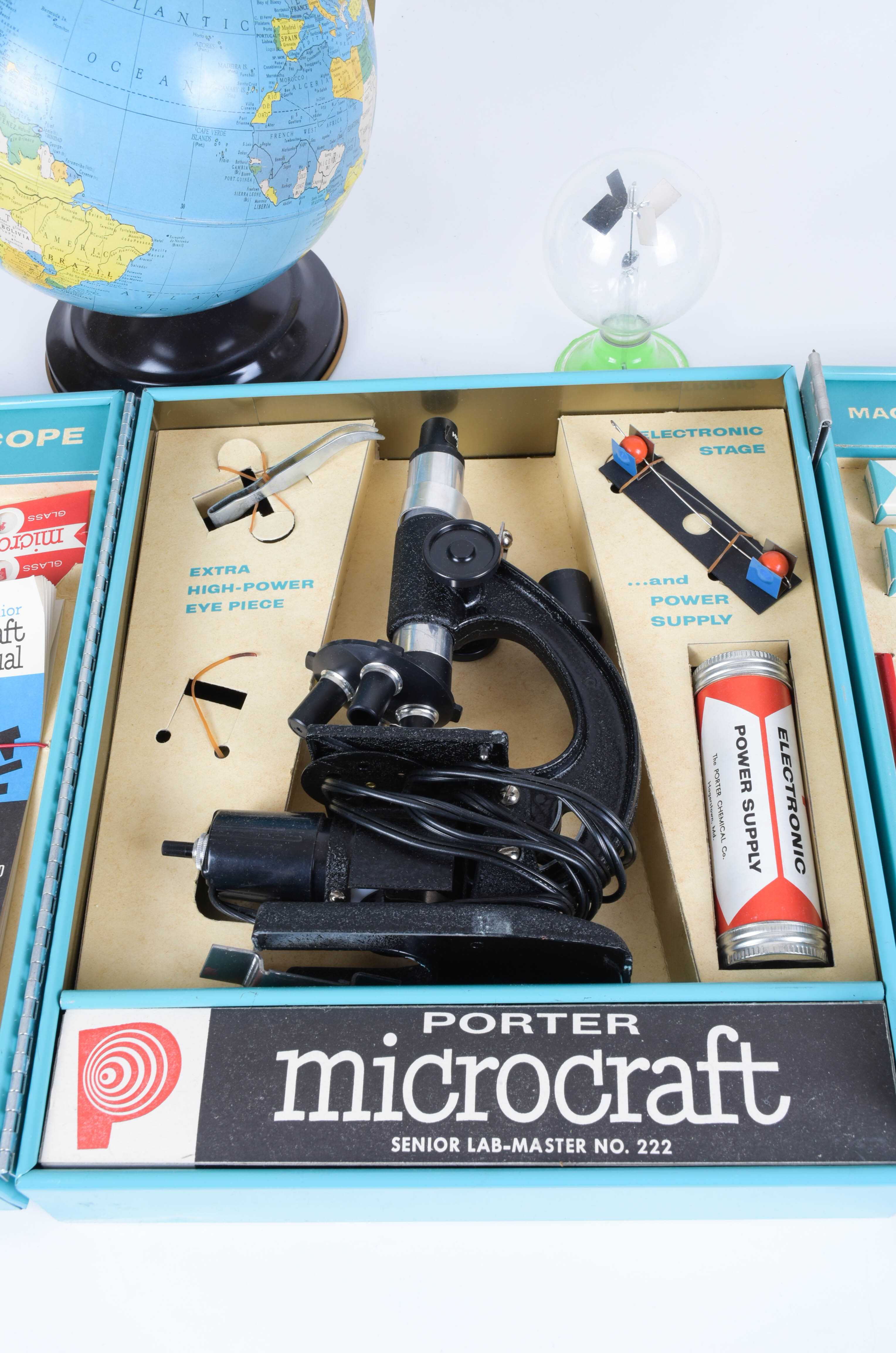 Circa 1950s  Porter Microscope Lab And Learning Toys