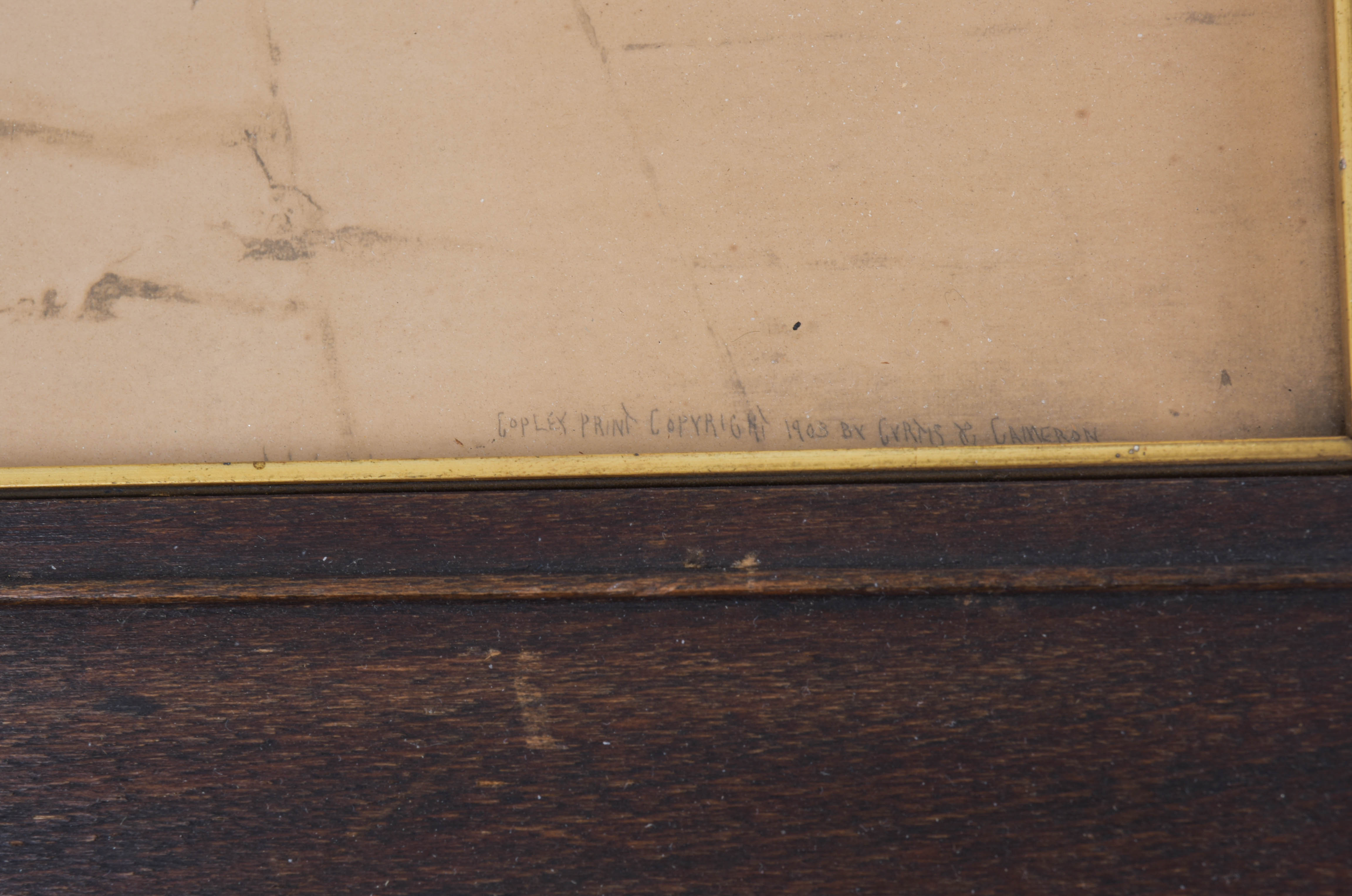 Vintage Framed Art Featuring Women and Children